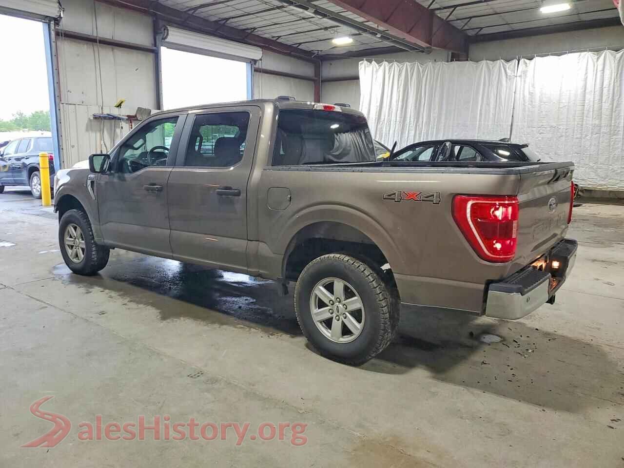 2022 FORD F150 VIN 1FTFW1E50NFC05356, front view
