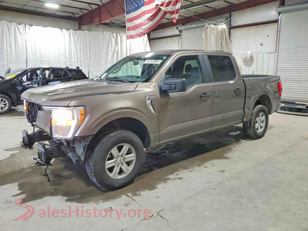 2022 FORD F150 VIN 1FTFW1E50NFC05356, auction photo