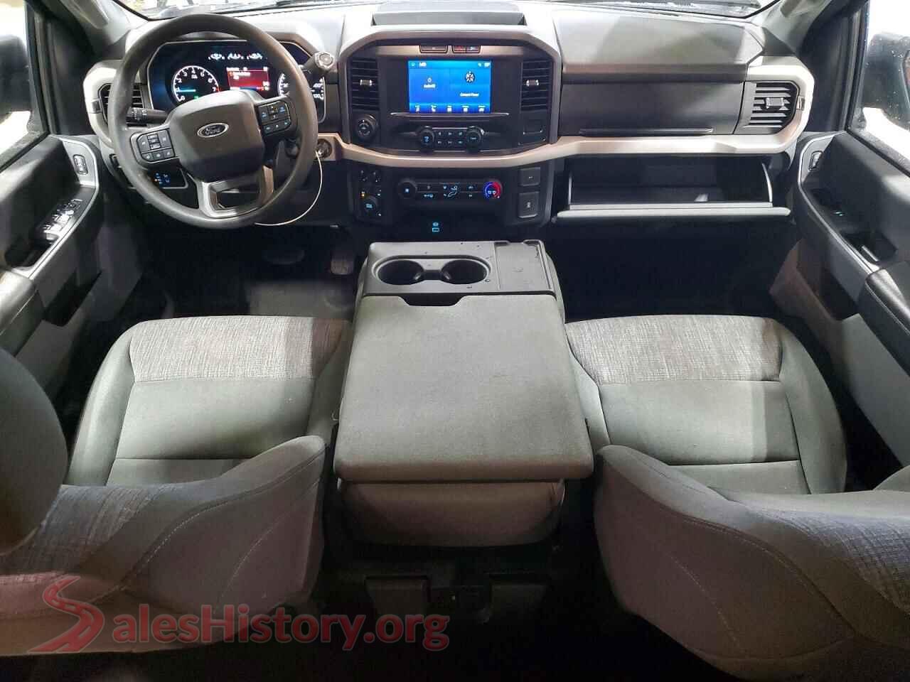 2022 FORD F150 VIN 1FTFW1E50NFC05356, interior dashboard
