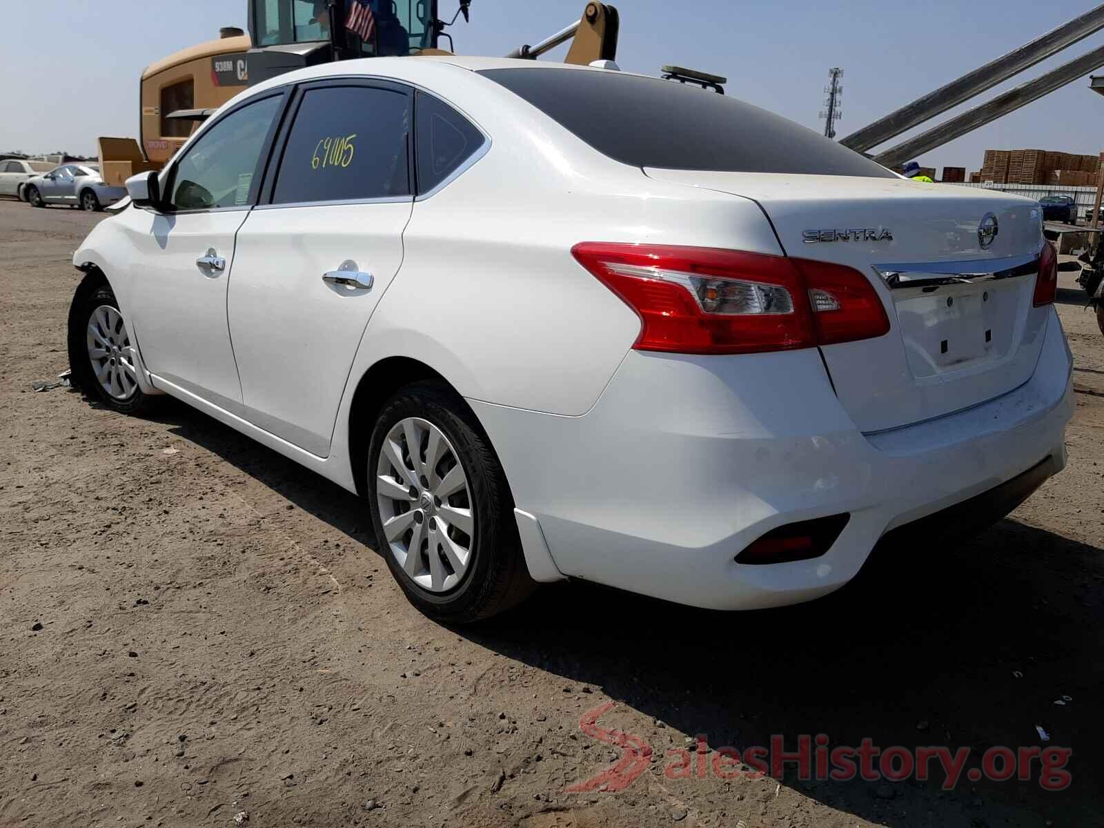 3N1AB7AP1GL664584 2016 NISSAN SENTRA