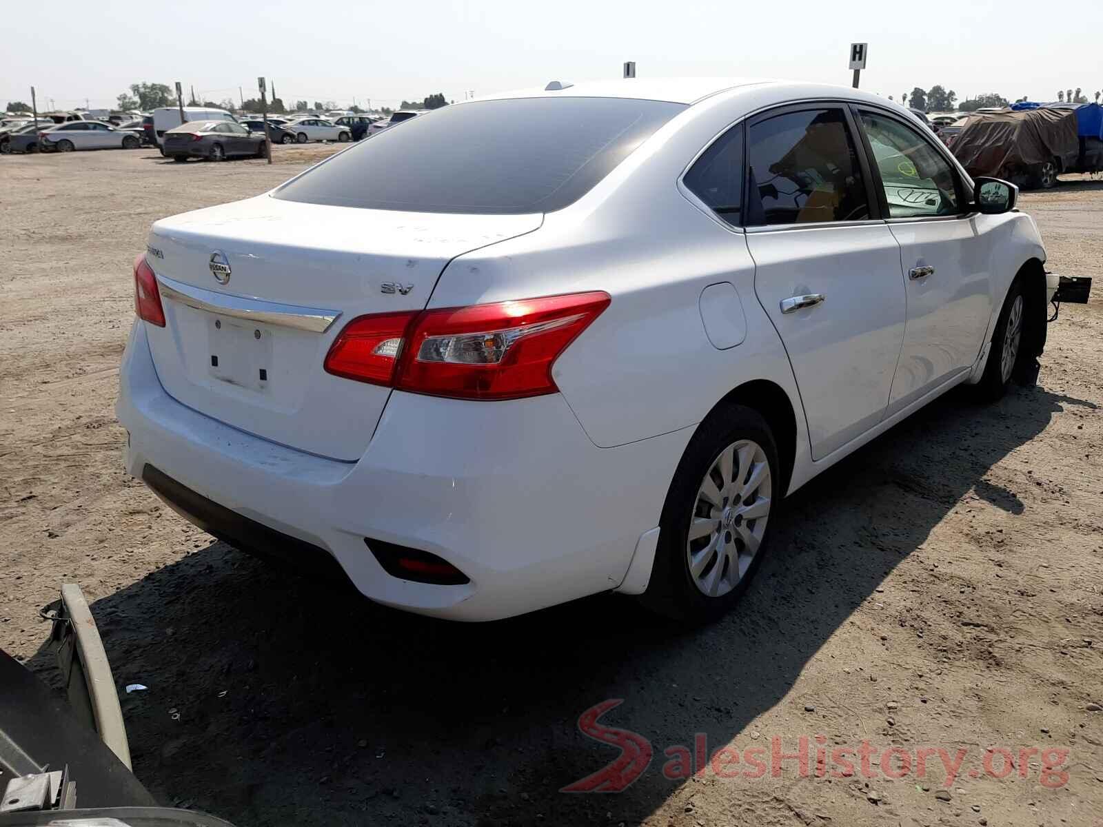 3N1AB7AP1GL664584 2016 NISSAN SENTRA