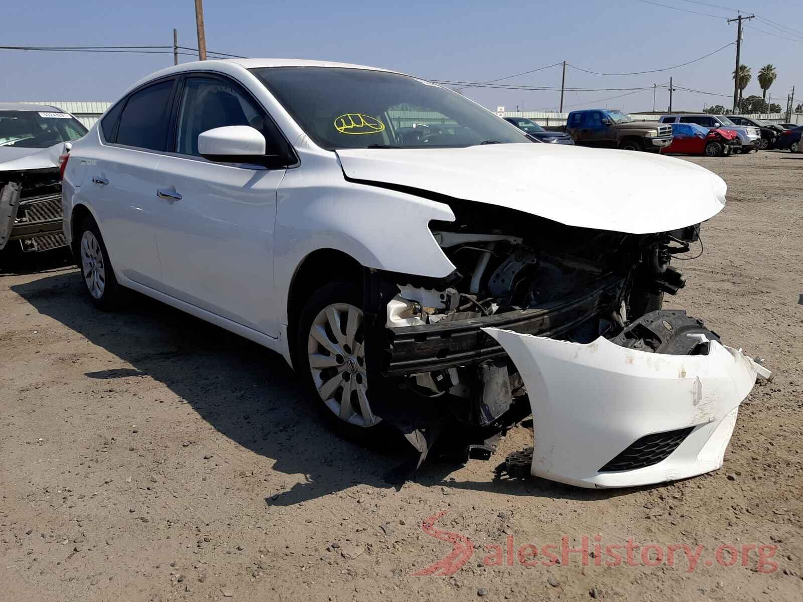 3N1AB7AP1GL664584 2016 NISSAN SENTRA