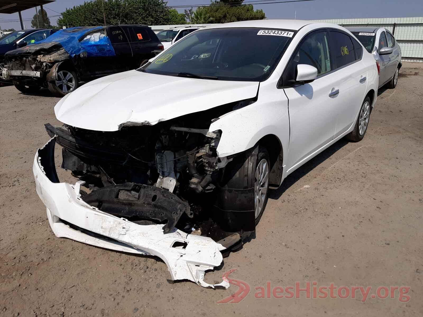 3N1AB7AP1GL664584 2016 NISSAN SENTRA