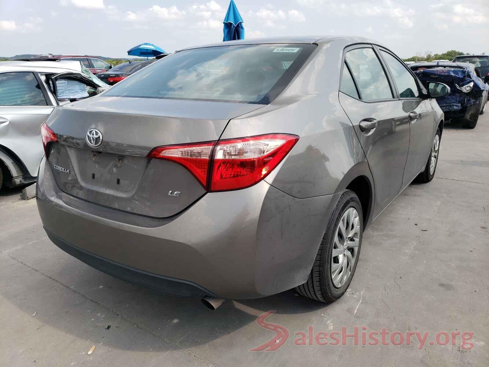 2T1BURHE1JC104764 2018 TOYOTA COROLLA