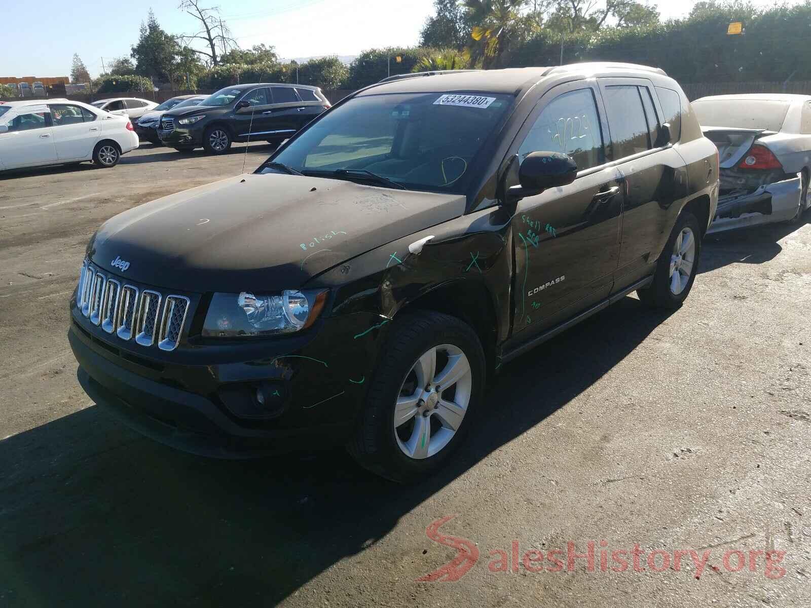 1C4NJDEB0HD104657 2017 JEEP COMPASS