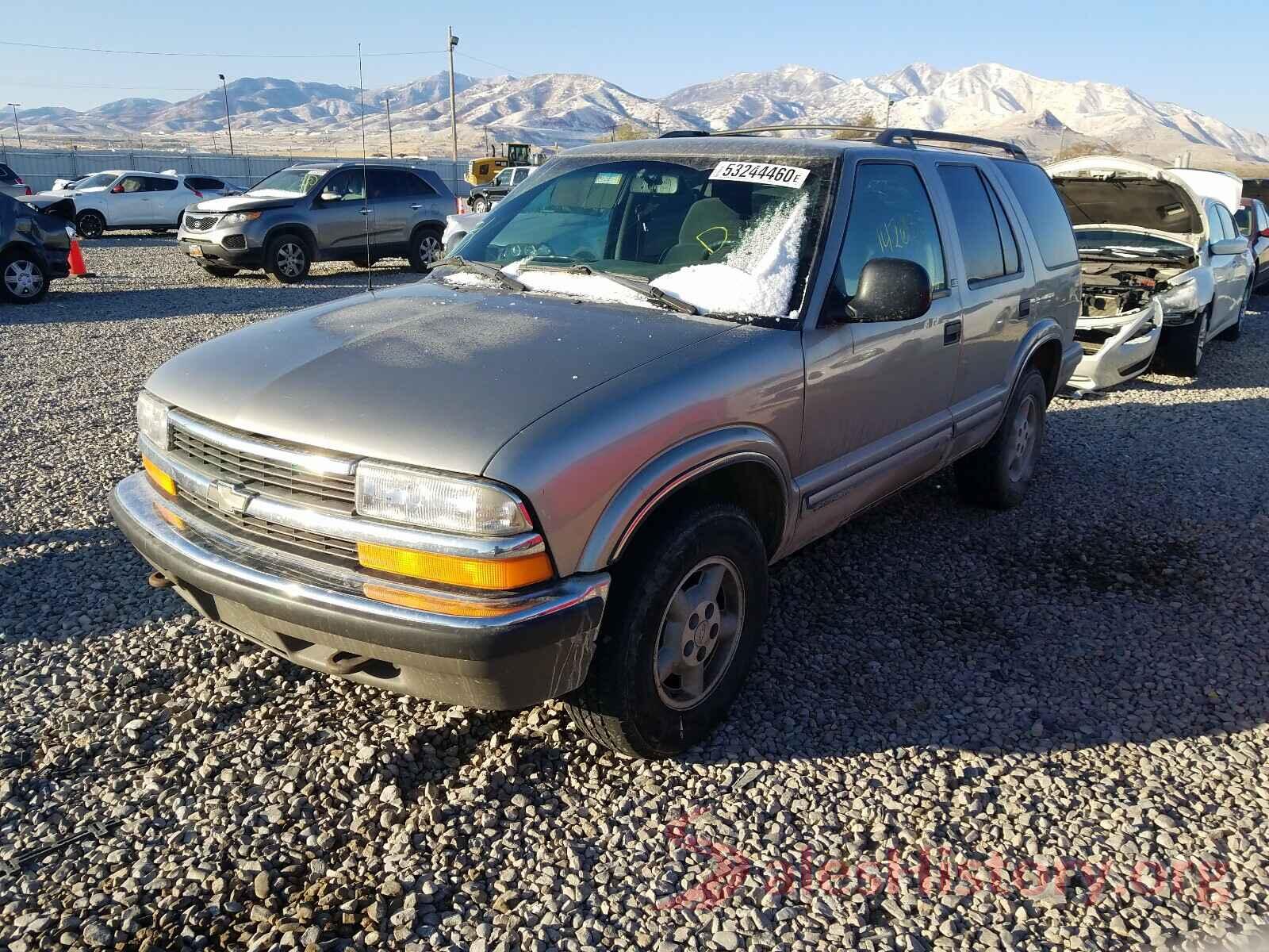 1GNDT13WXW2188187 1998 CHEVROLET BLAZER