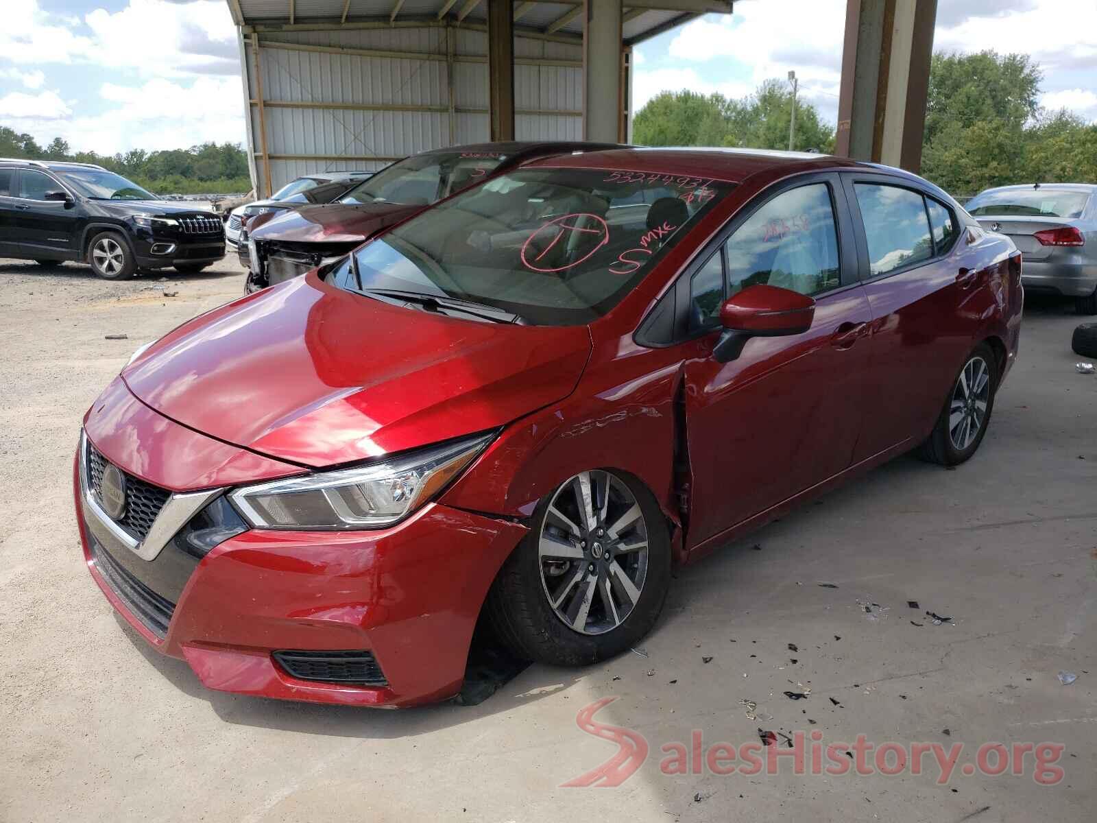 3N1CN8EV3LL819922 2020 NISSAN VERSA