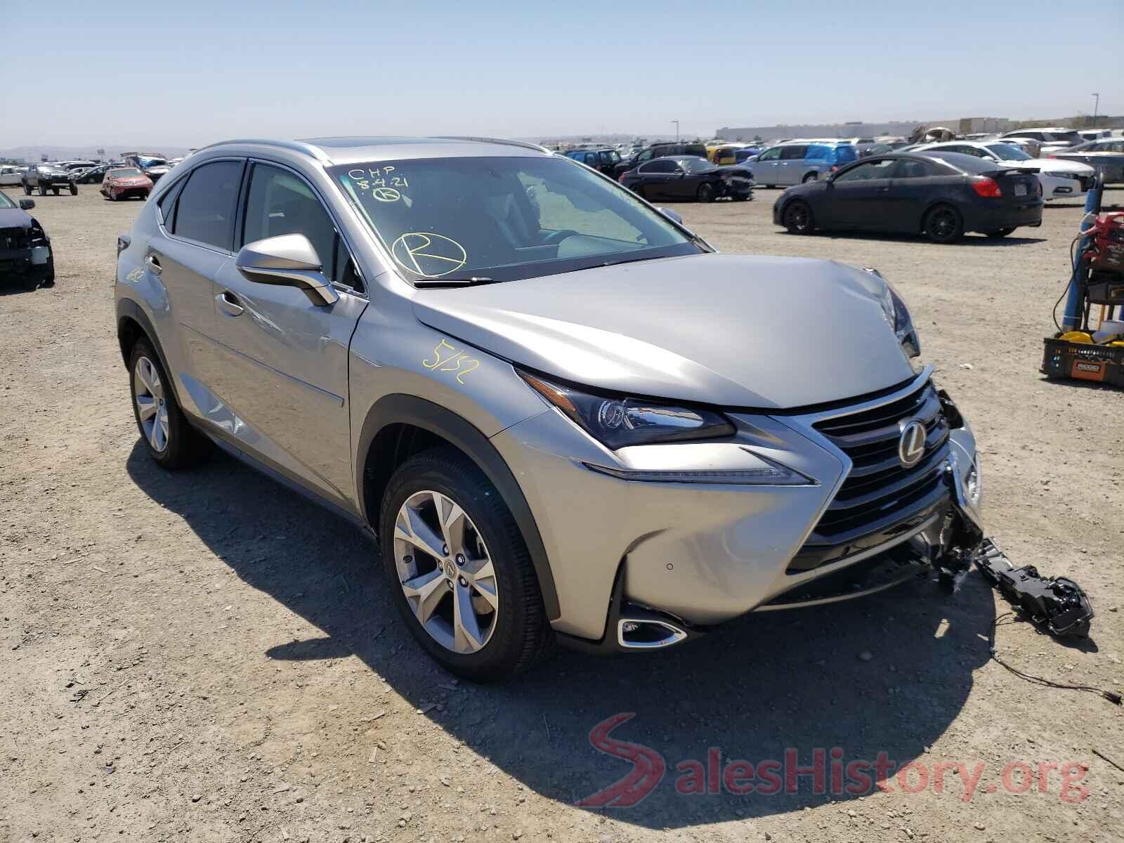 JTJYARBZ2H2060259 2017 LEXUS NX