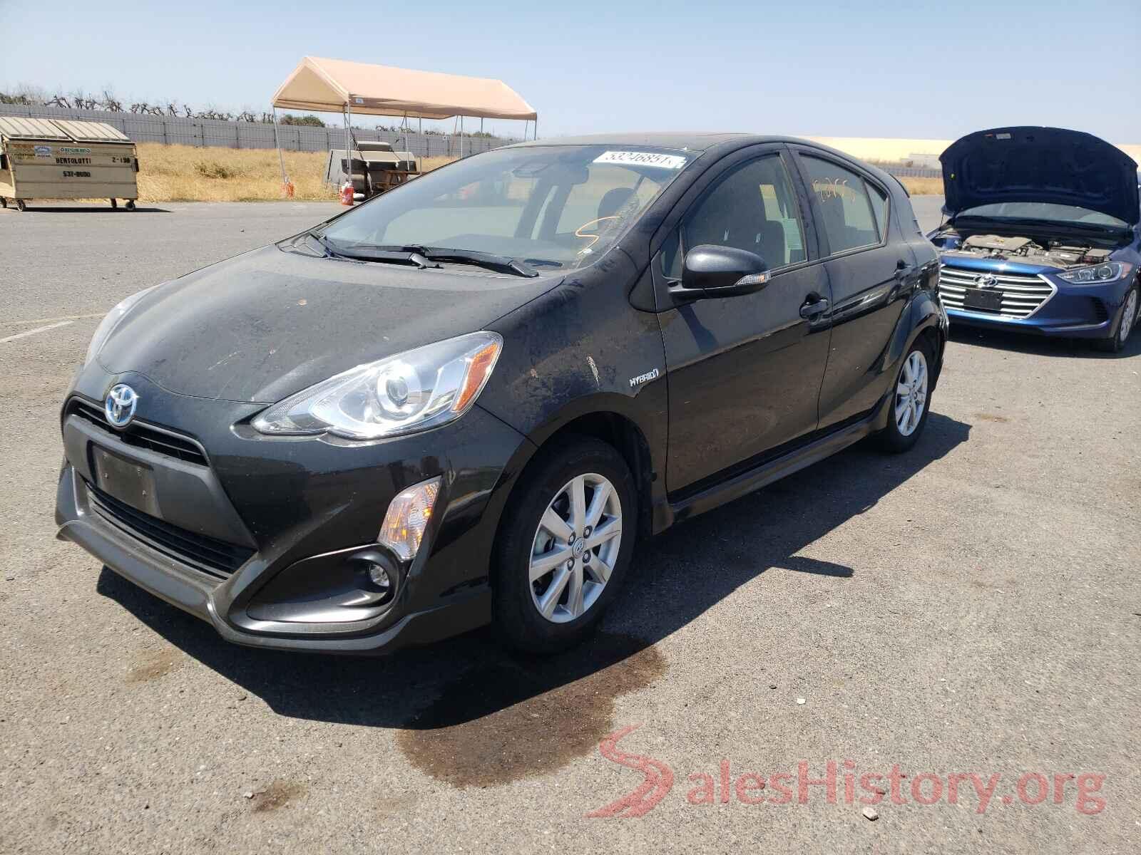 JTDKDTB31H1591807 2017 TOYOTA PRIUS