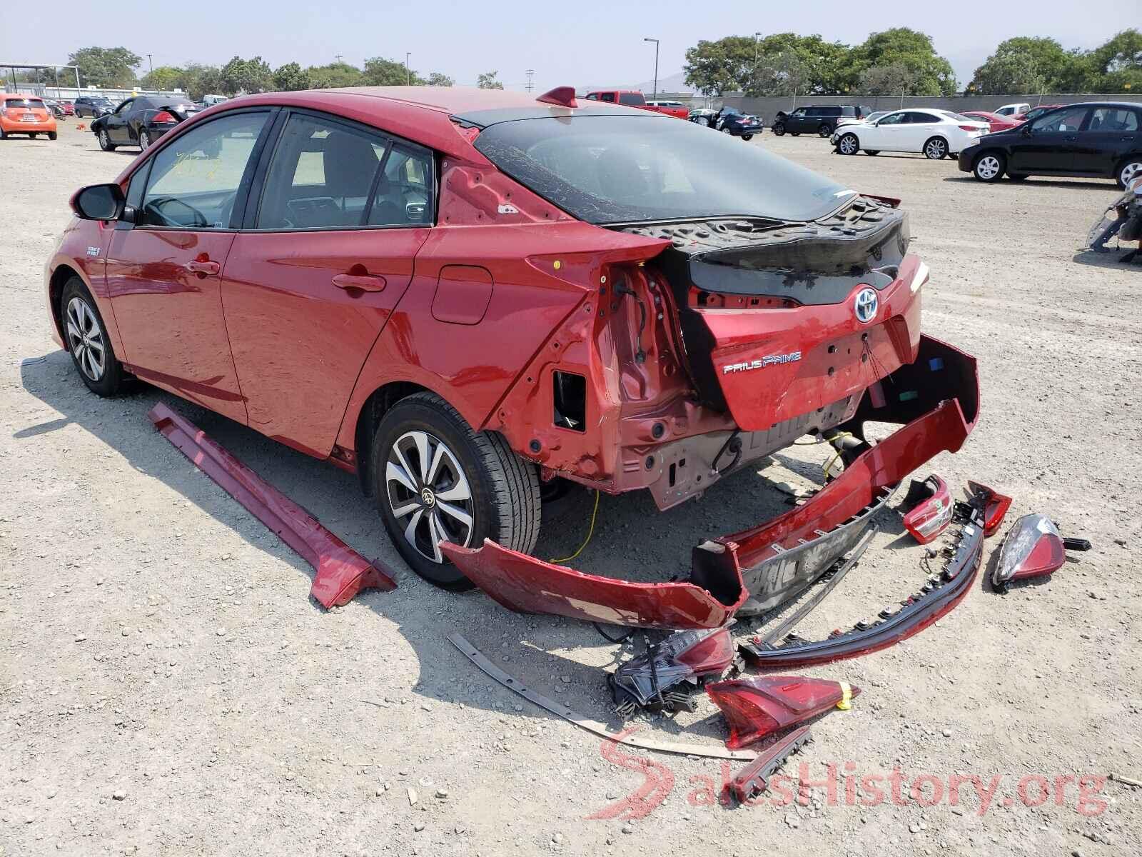 JTDKARFP7H3008296 2017 TOYOTA PRIUS