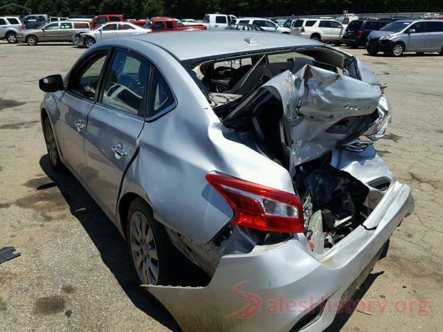 3N1AB7APXHL641600 2017 NISSAN SENTRA