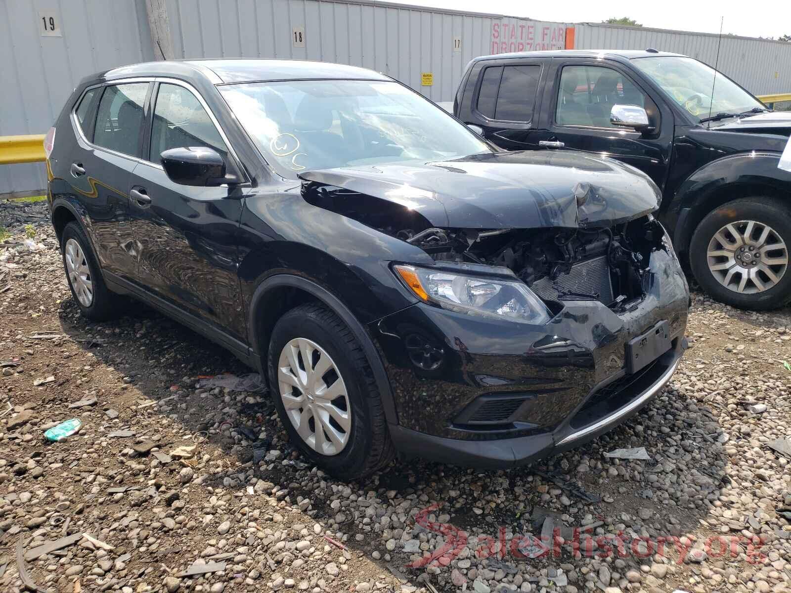 KNMAT2MV5GP631082 2016 NISSAN ROGUE