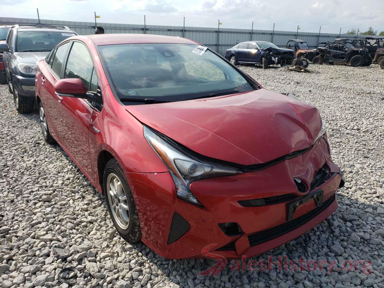 JTDKBRFU1H3052264 2017 TOYOTA PRIUS