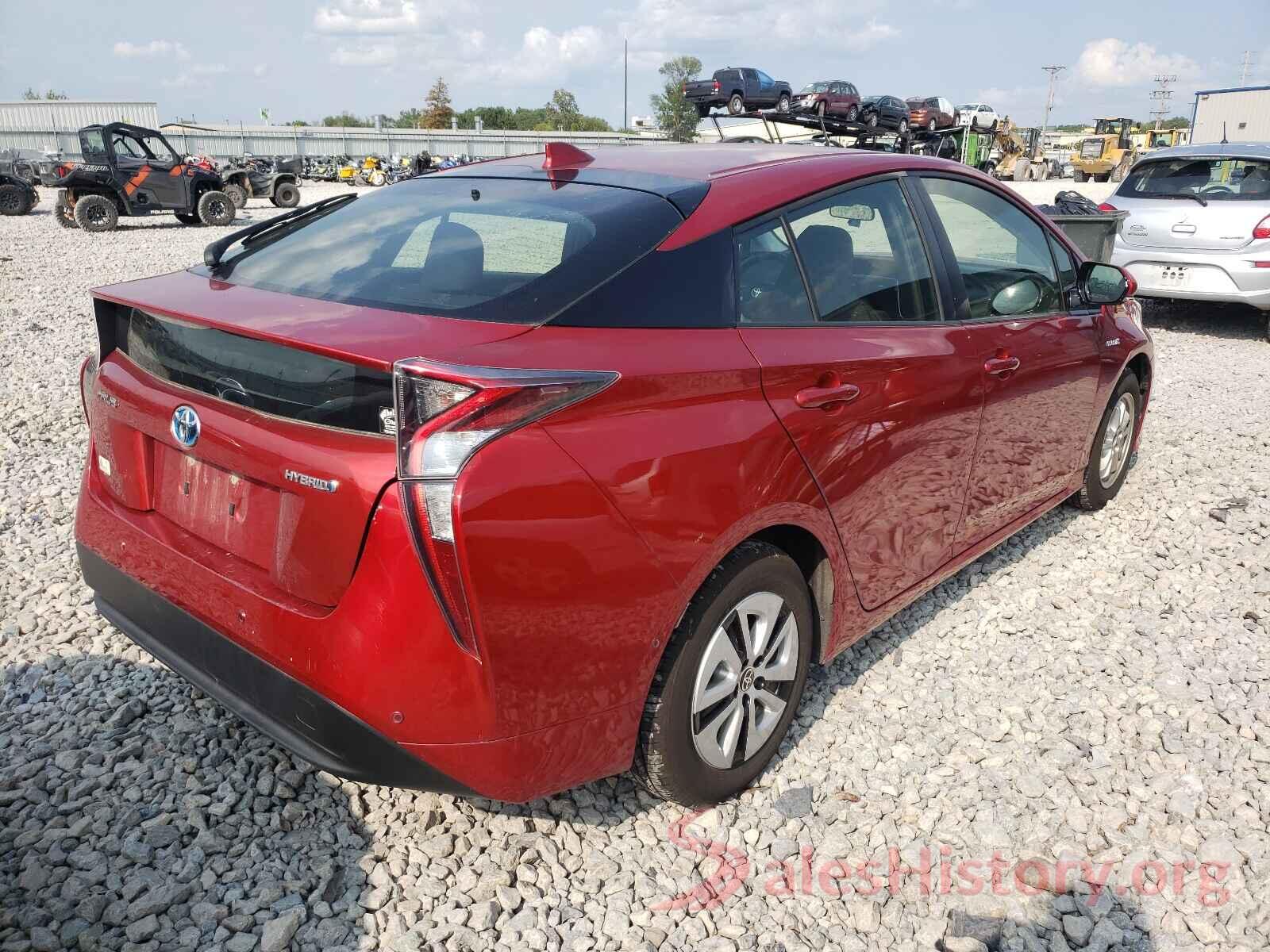 JTDKBRFU1H3052264 2017 TOYOTA PRIUS