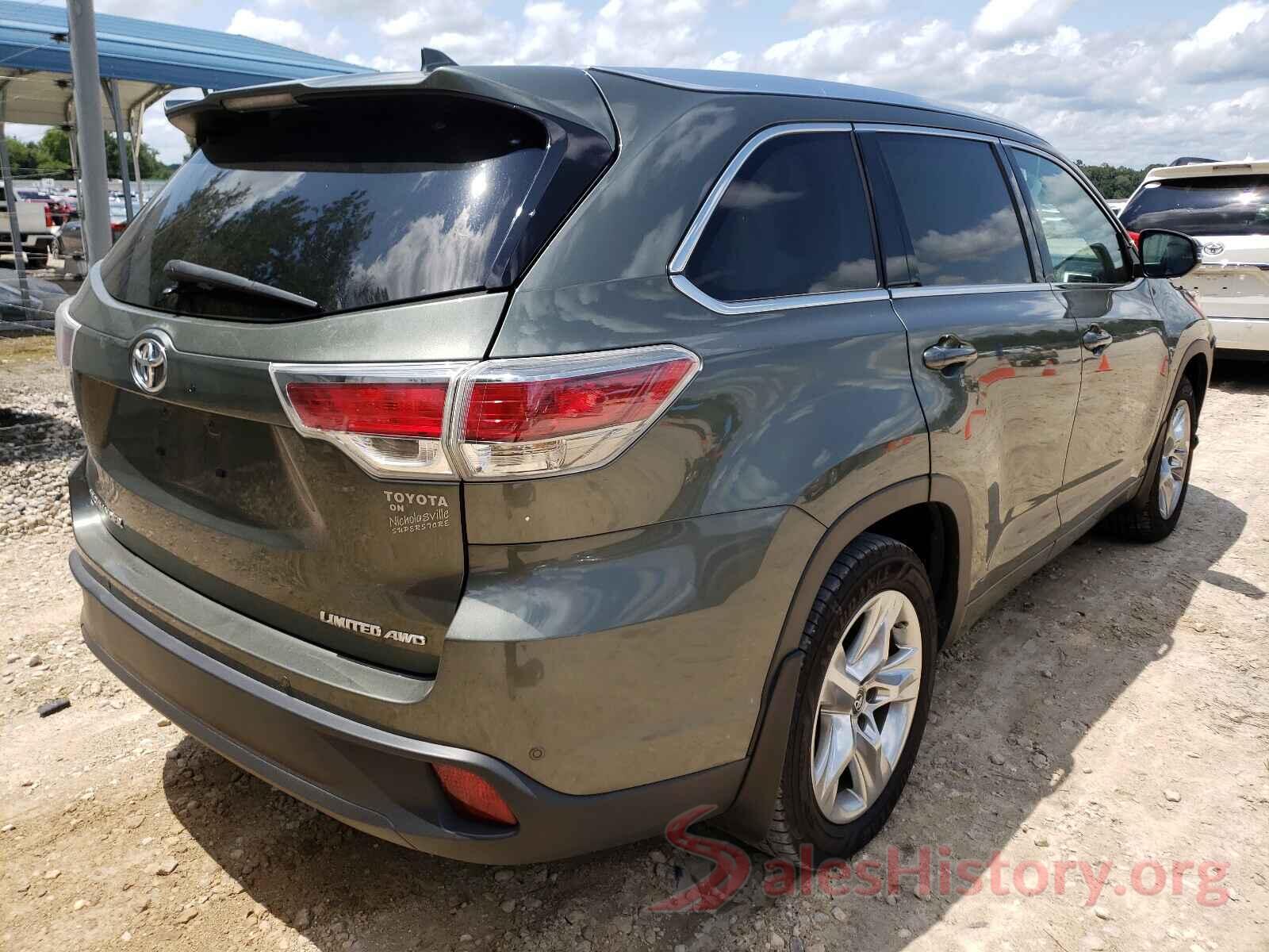 5TDDKRFH3GS352820 2016 TOYOTA HIGHLANDER