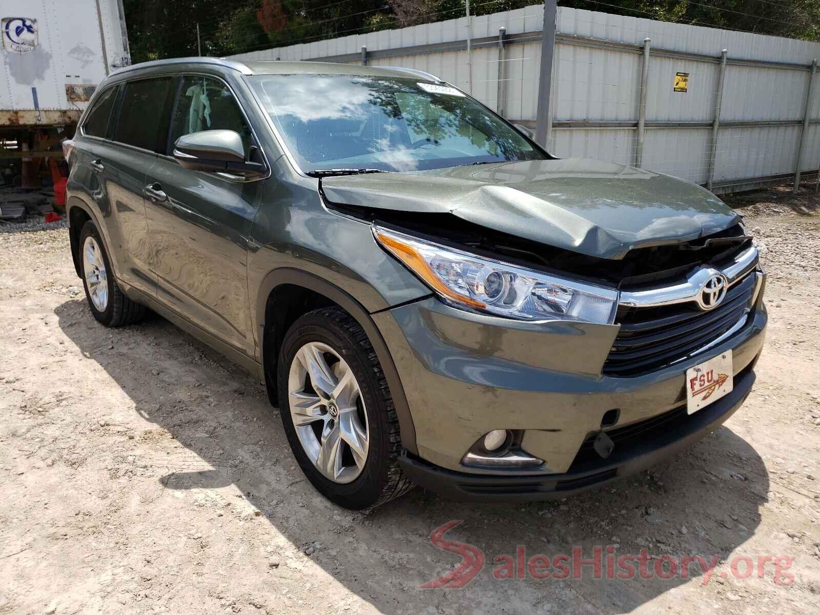 5TDDKRFH3GS352820 2016 TOYOTA HIGHLANDER