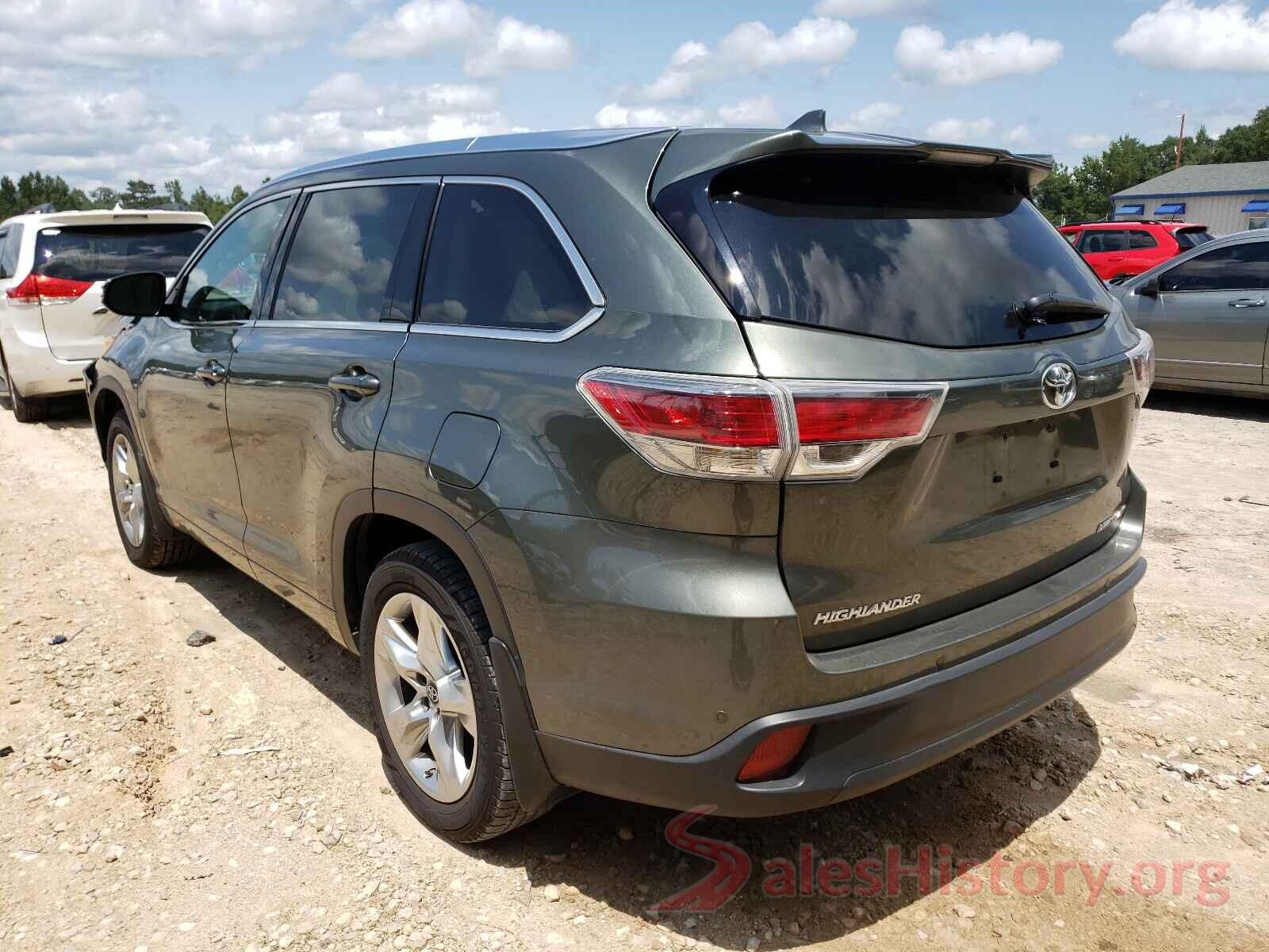 5TDDKRFH3GS352820 2016 TOYOTA HIGHLANDER