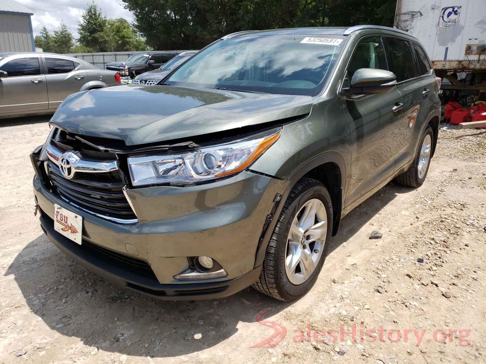 5TDDKRFH3GS352820 2016 TOYOTA HIGHLANDER