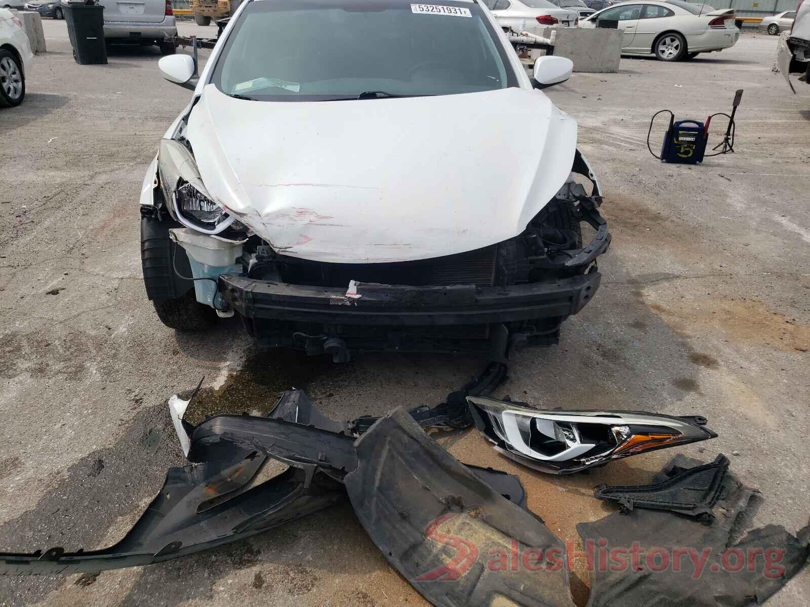 5NPDH4AE4GH674371 2016 HYUNDAI ELANTRA