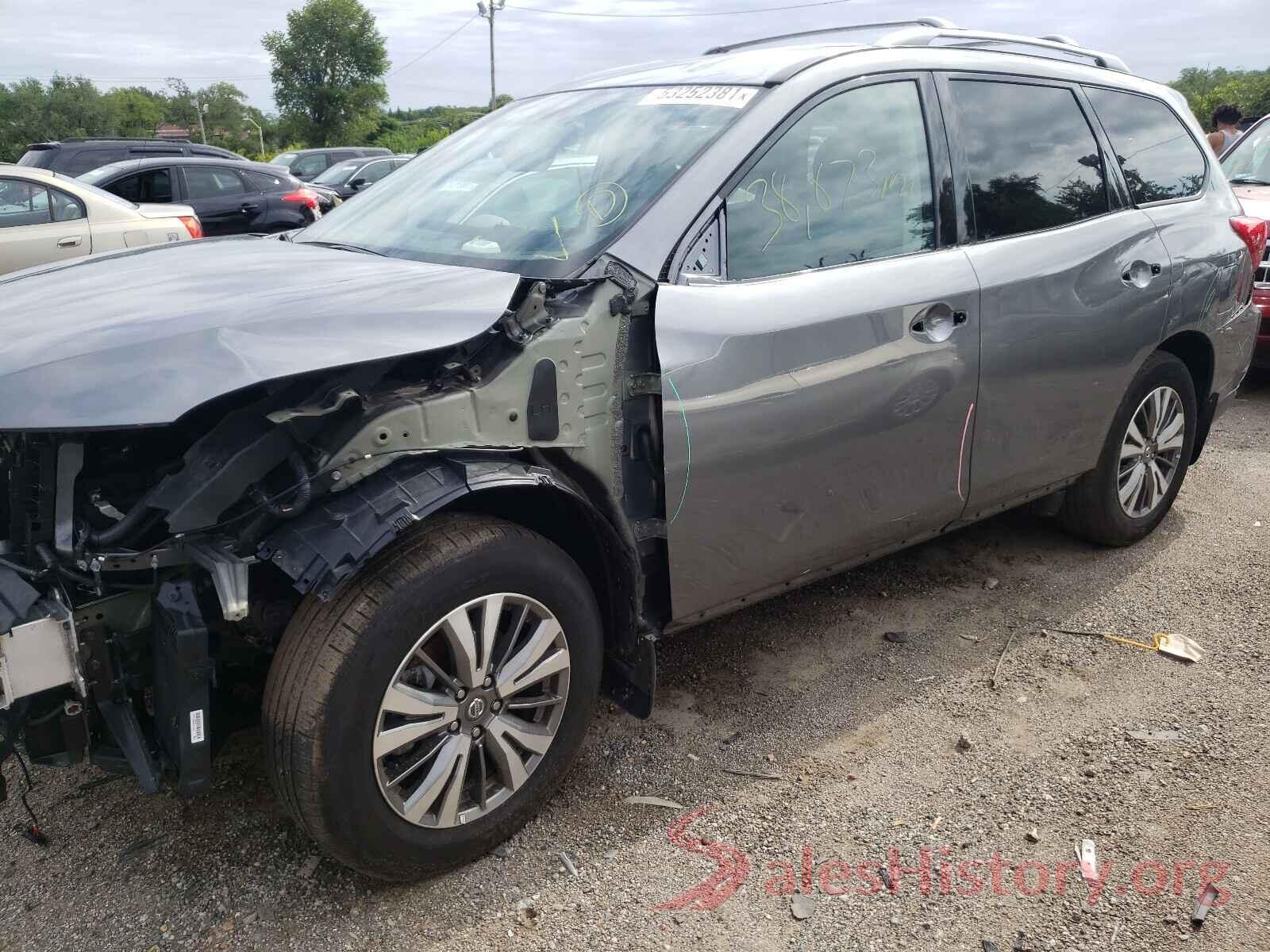 5N1DR2MM2KC651644 2019 NISSAN PATHFINDER