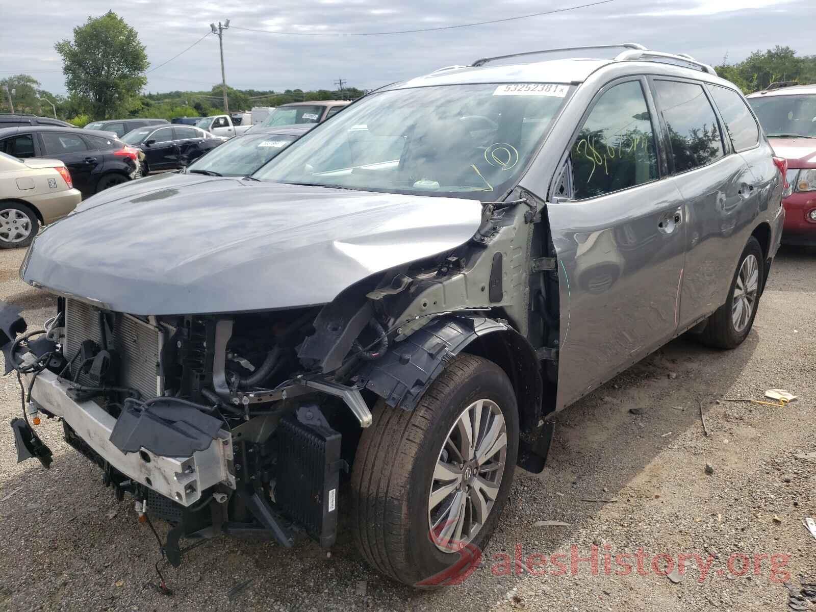 5N1DR2MM2KC651644 2019 NISSAN PATHFINDER