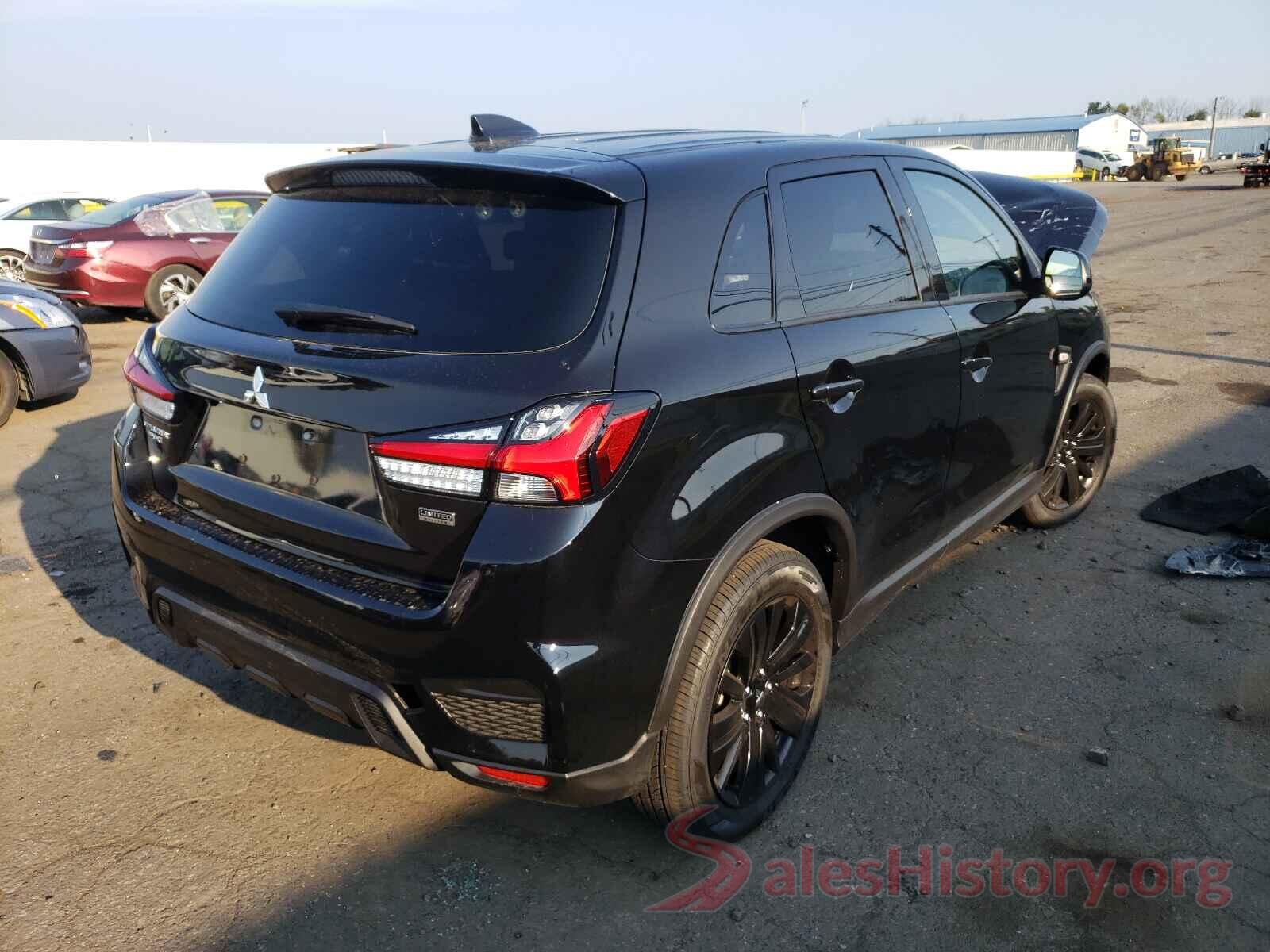 JA4APUAU8MU022085 2021 MITSUBISHI OUTLANDER