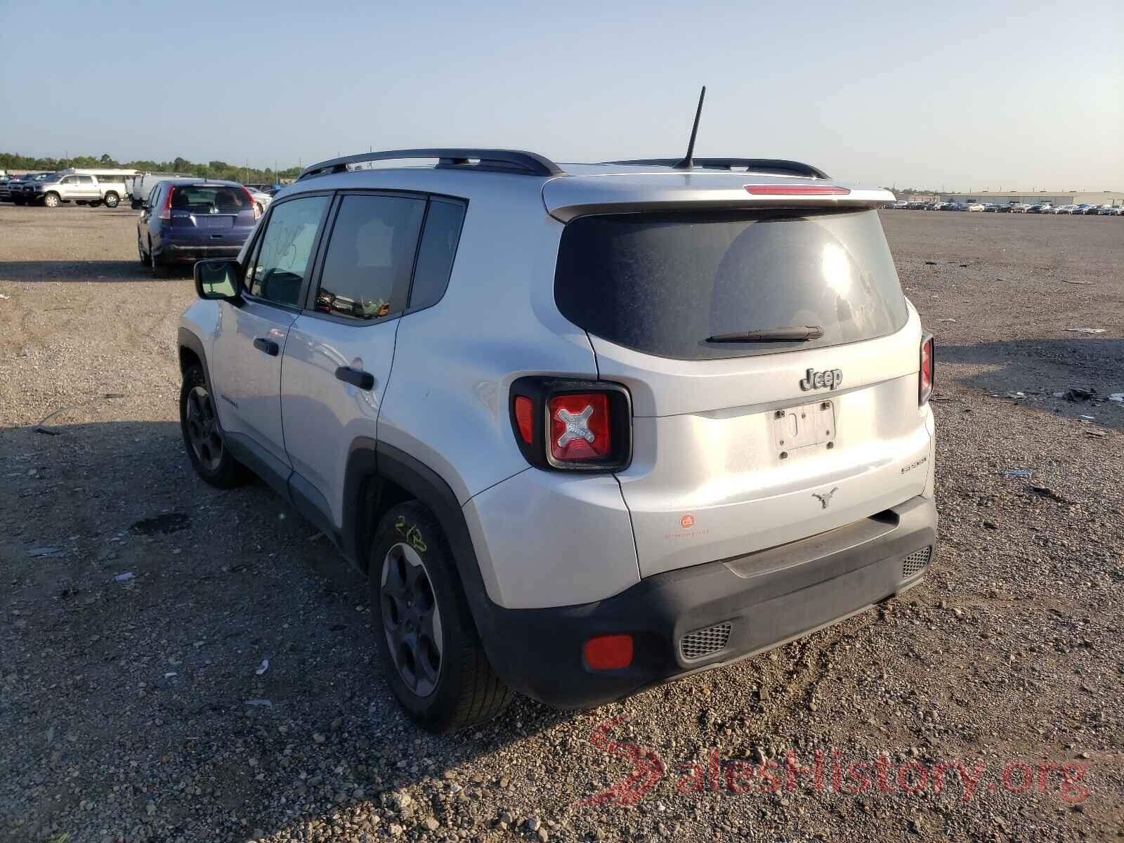 ZACCJAAB9HPF50108 2017 JEEP RENEGADE