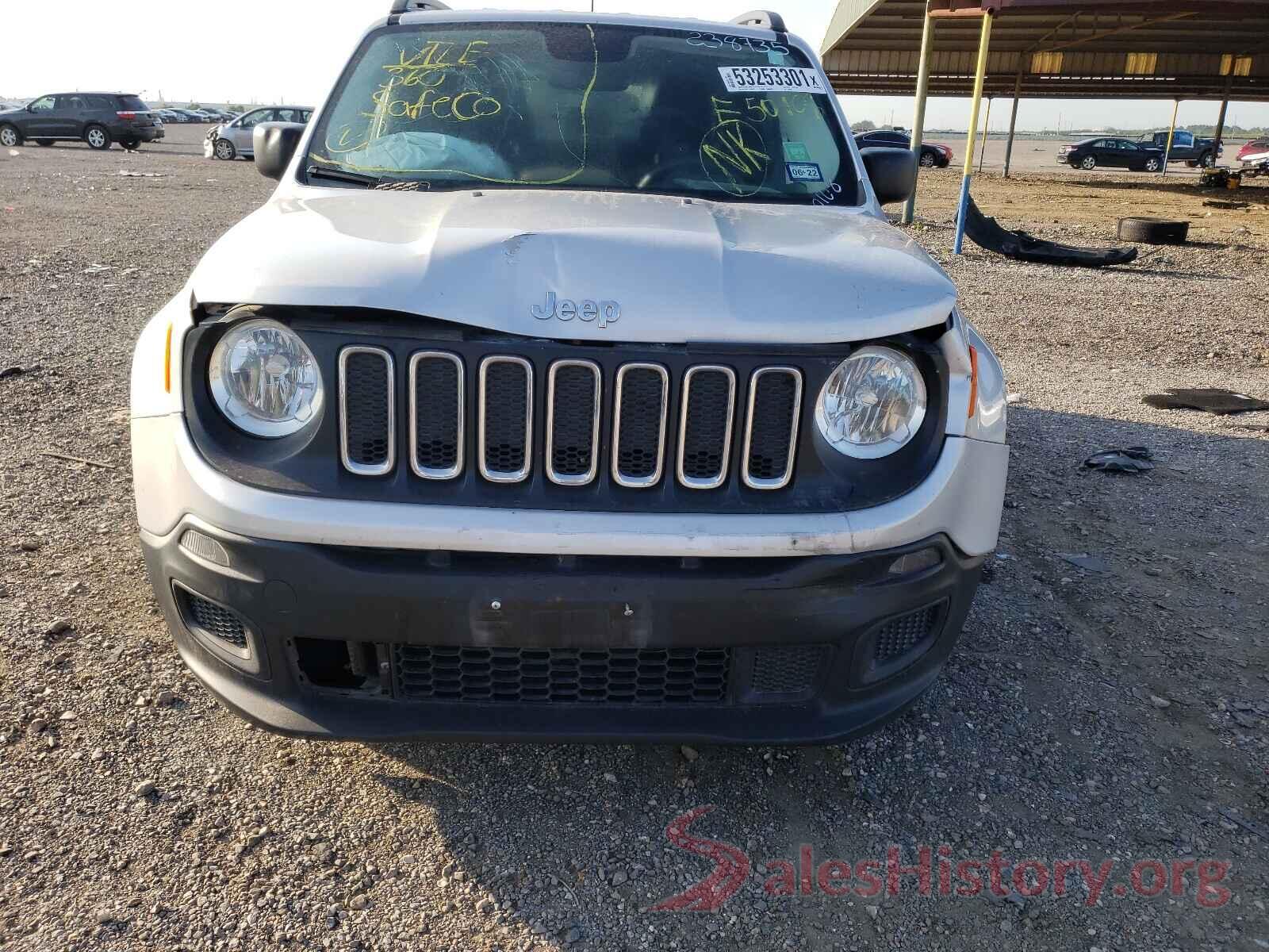 ZACCJAAB9HPF50108 2017 JEEP RENEGADE