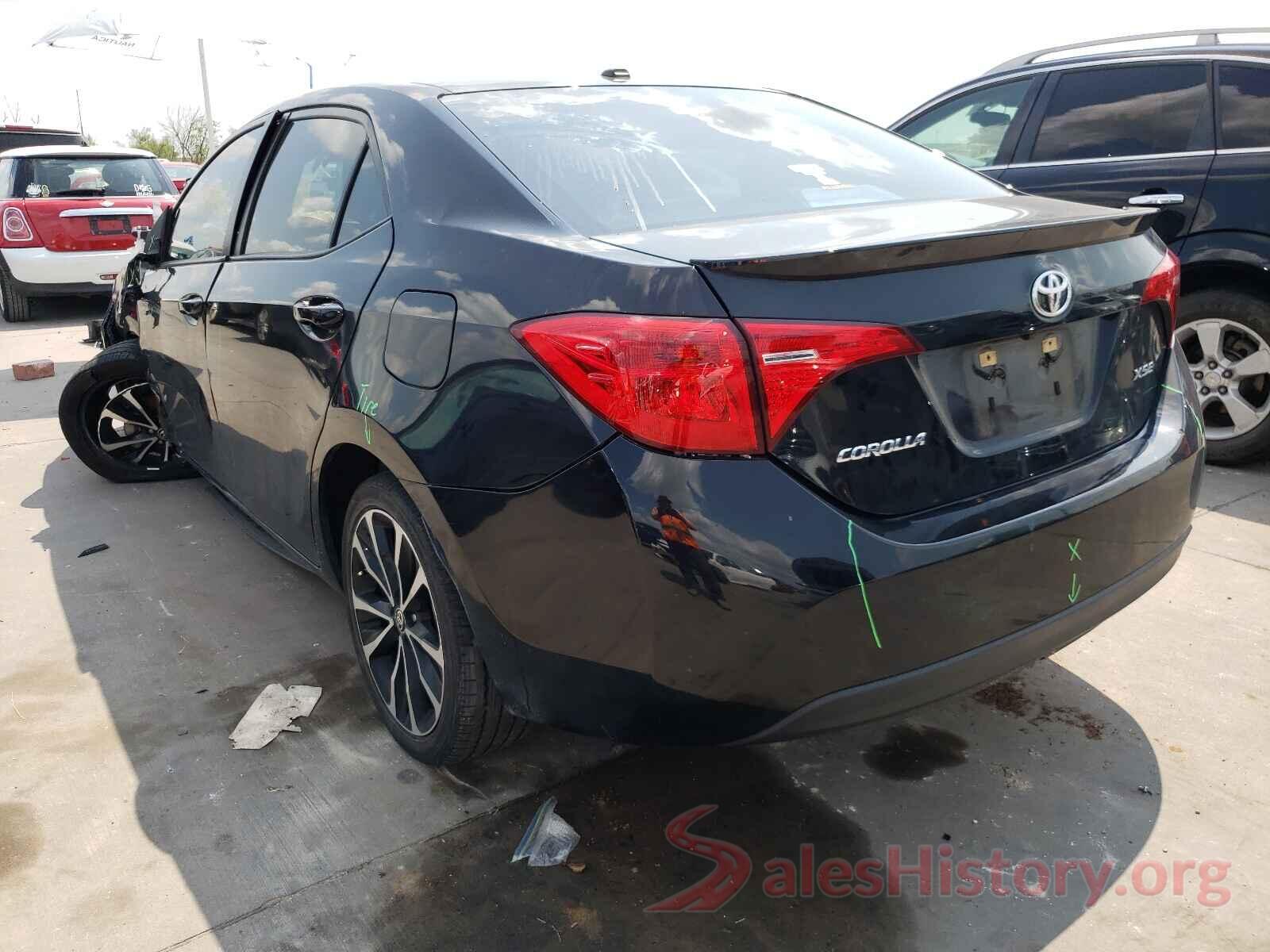 5YFBURHE7HP687819 2017 TOYOTA COROLLA