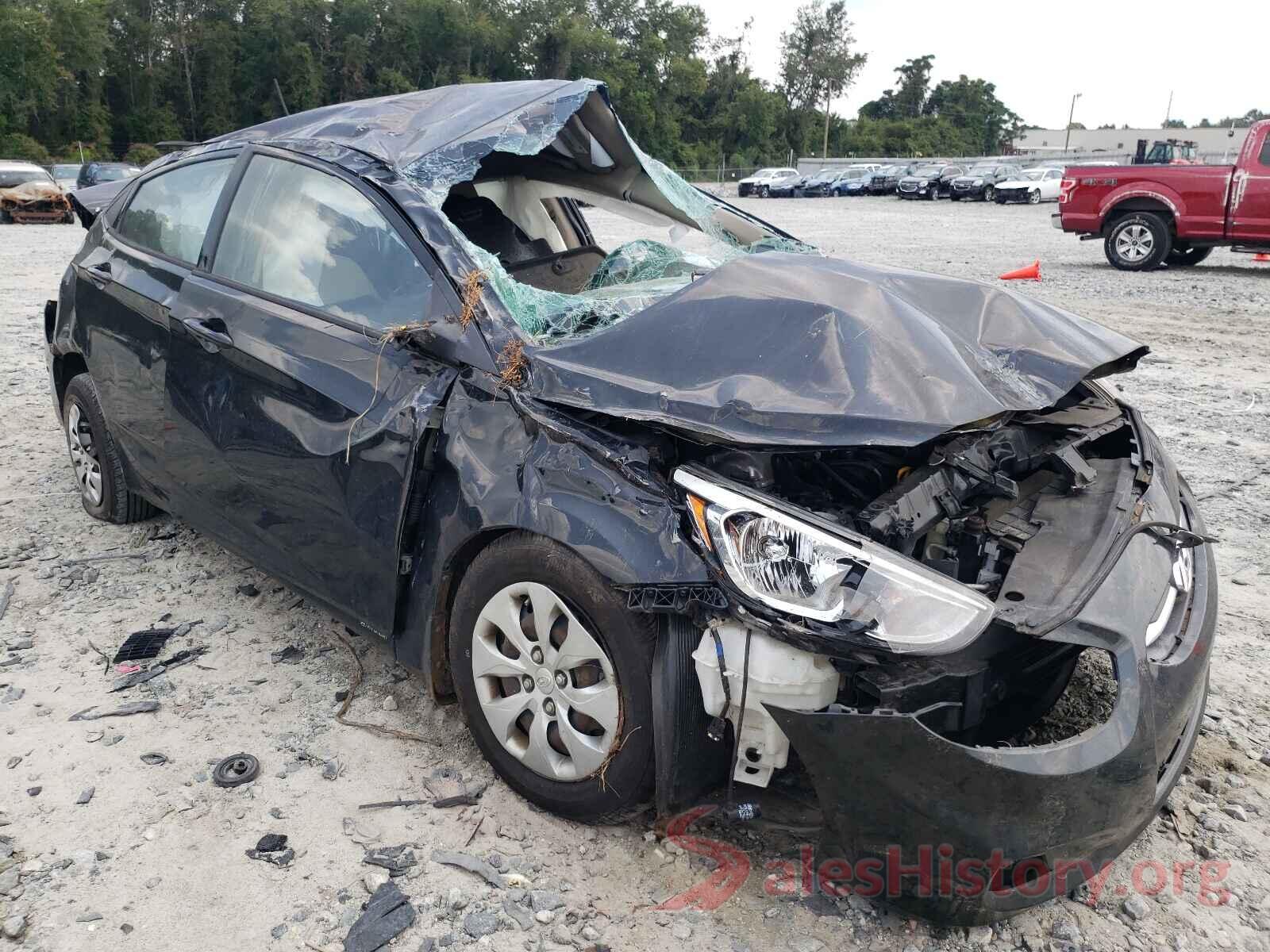 KMHCT4AE4GU125233 2016 HYUNDAI ACCENT