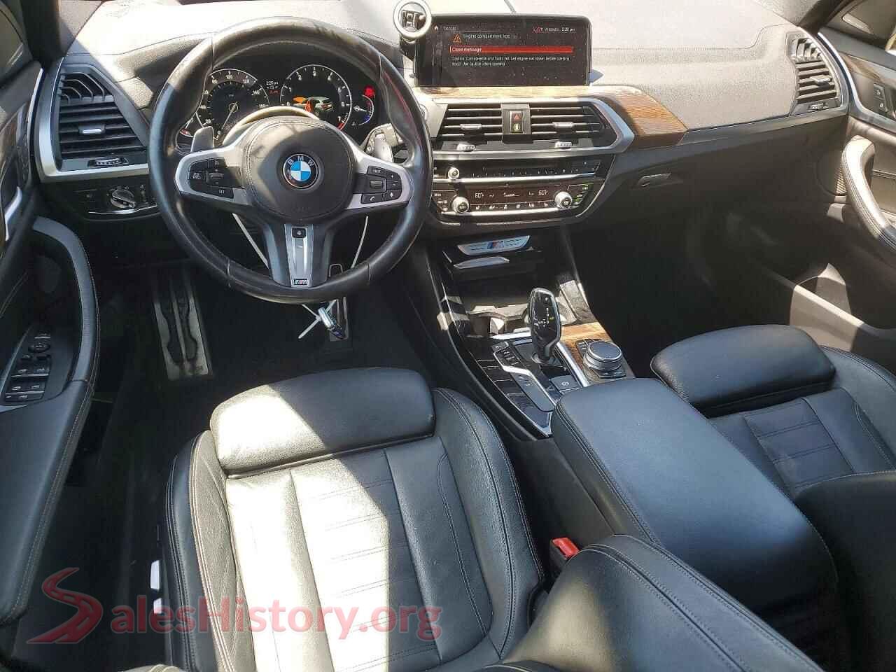 2019 BMW X3 VIN 5UXTS3C58K0Z03790, interior dashboard