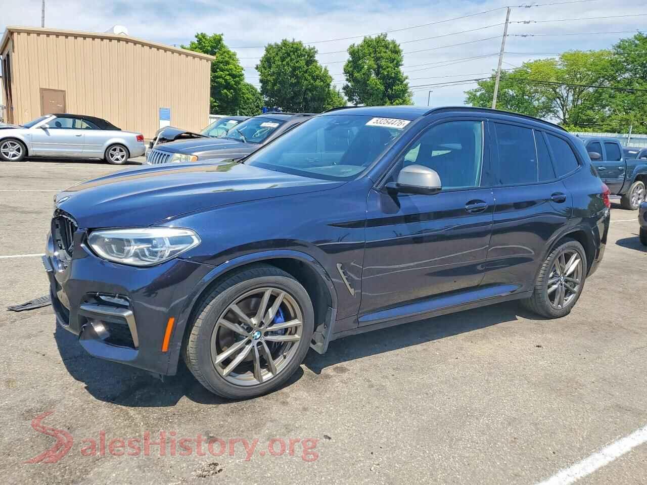 2019 BMW X3 VIN 5UXTS3C58K0Z03790, auction photo