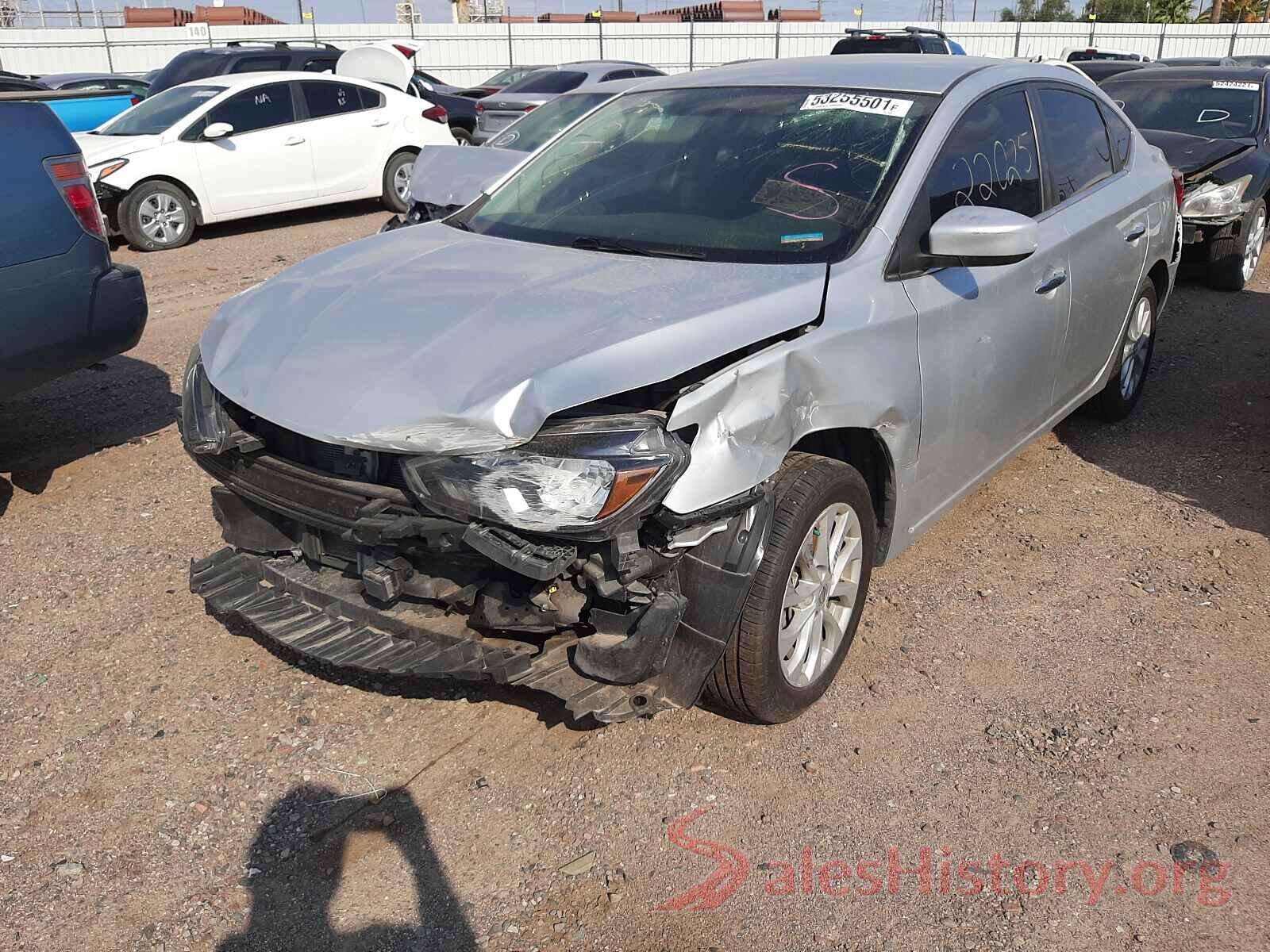 3N1AB7AP2KL618383 2019 NISSAN SENTRA