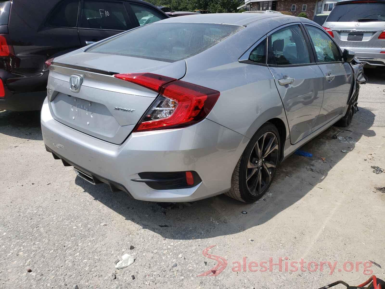 2HGFC2F85KH522522 2019 HONDA CIVIC