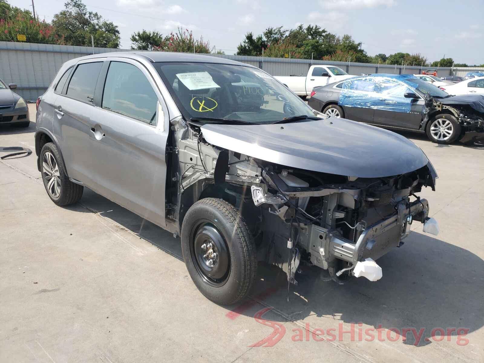 JA4AP3AU8LU006784 2020 MITSUBISHI OUTLANDER