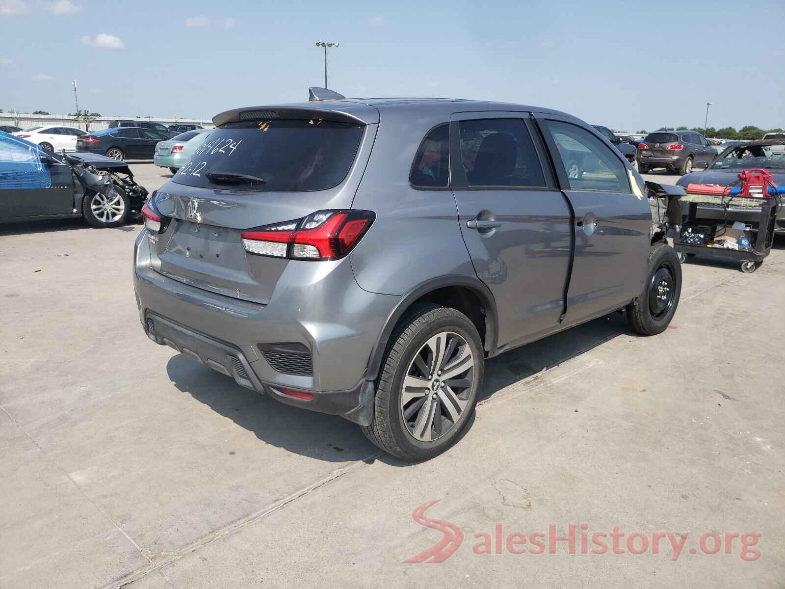 JA4AP3AU8LU006784 2020 MITSUBISHI OUTLANDER