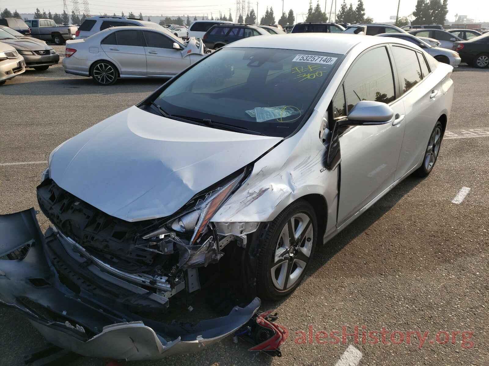 JTDKARFU1G3025714 2016 TOYOTA PRIUS