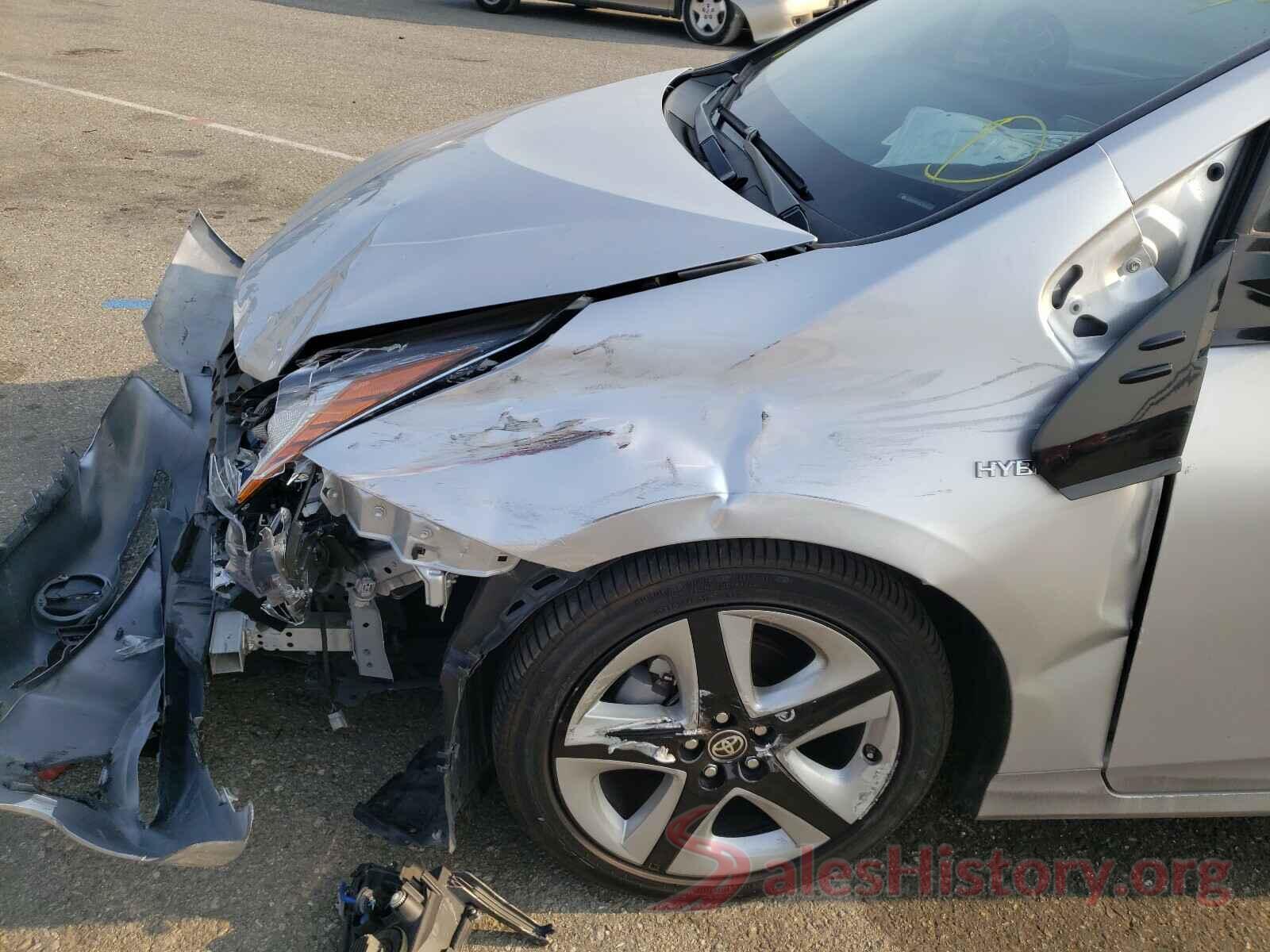 JTDKARFU1G3025714 2016 TOYOTA PRIUS