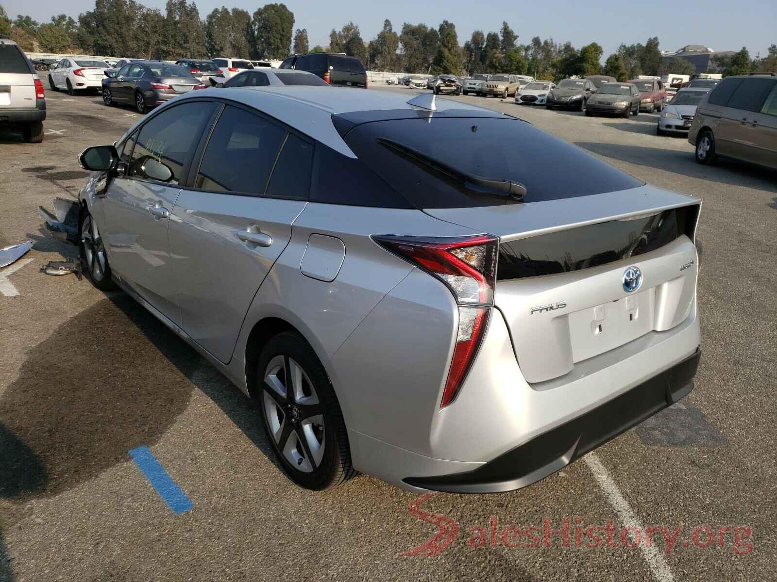 JTDKARFU1G3025714 2016 TOYOTA PRIUS