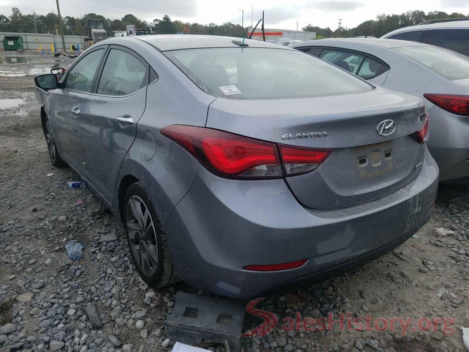 5NPDH4AE1GH669662 2016 HYUNDAI ELANTRA