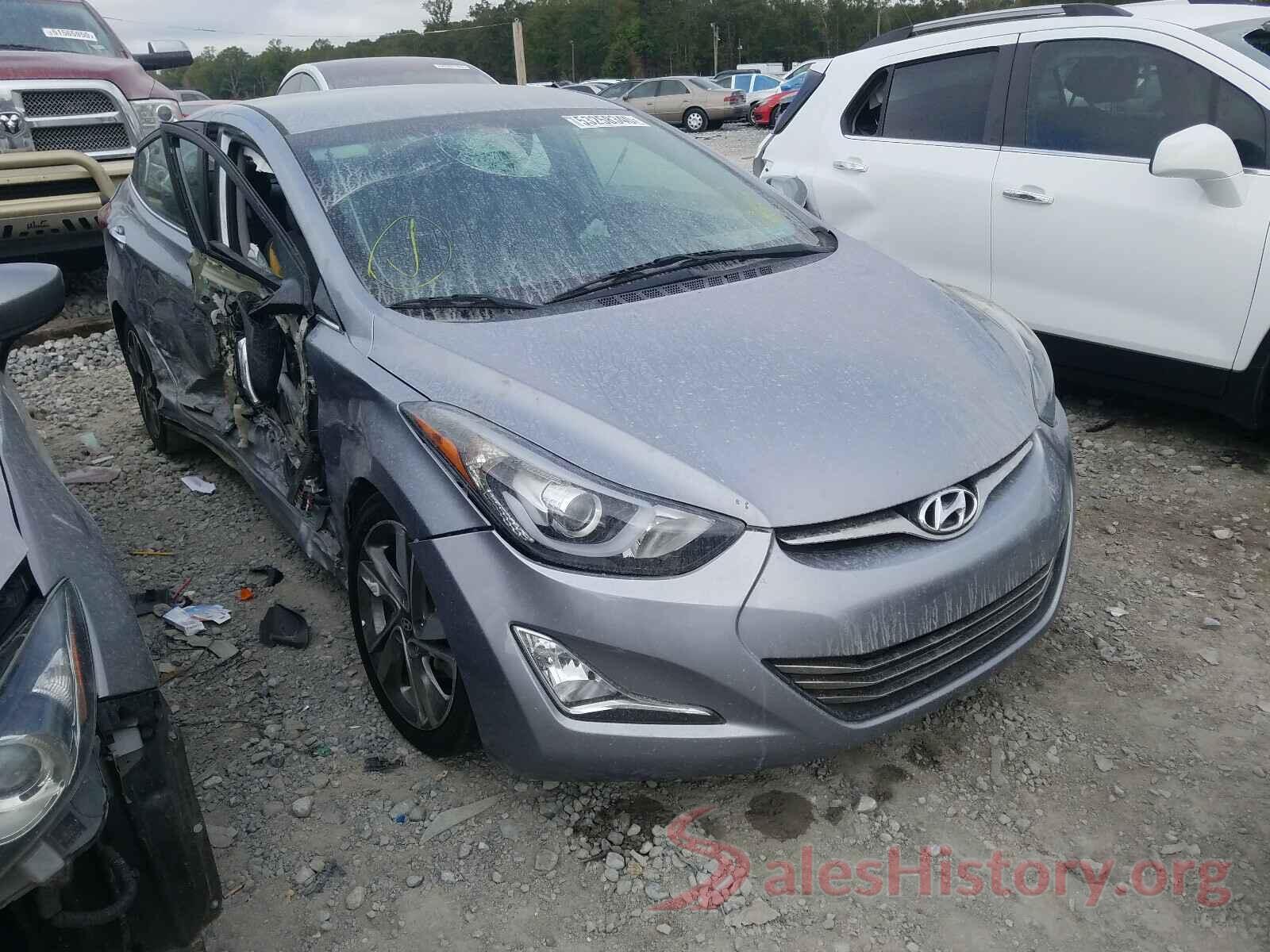 5NPDH4AE1GH669662 2016 HYUNDAI ELANTRA