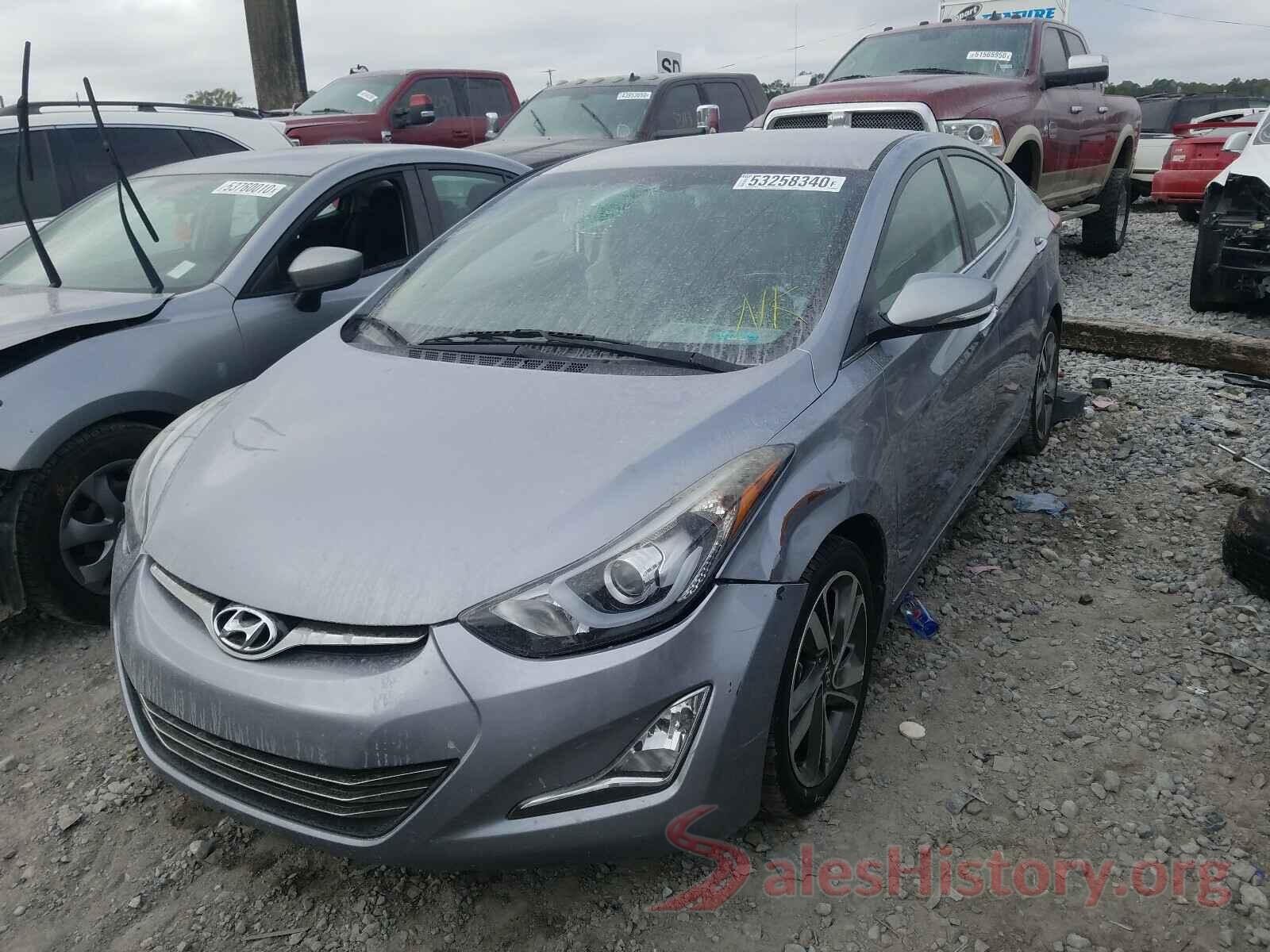 5NPDH4AE1GH669662 2016 HYUNDAI ELANTRA