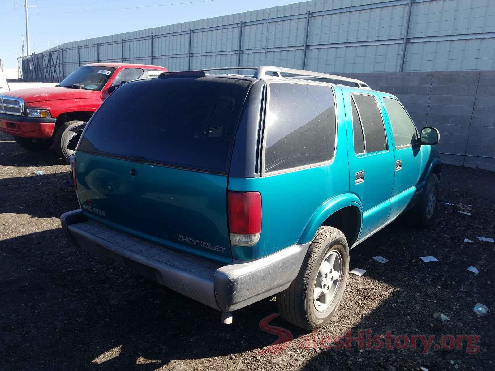 1GNDT13W2T2287582 1996 CHEVROLET BLAZER