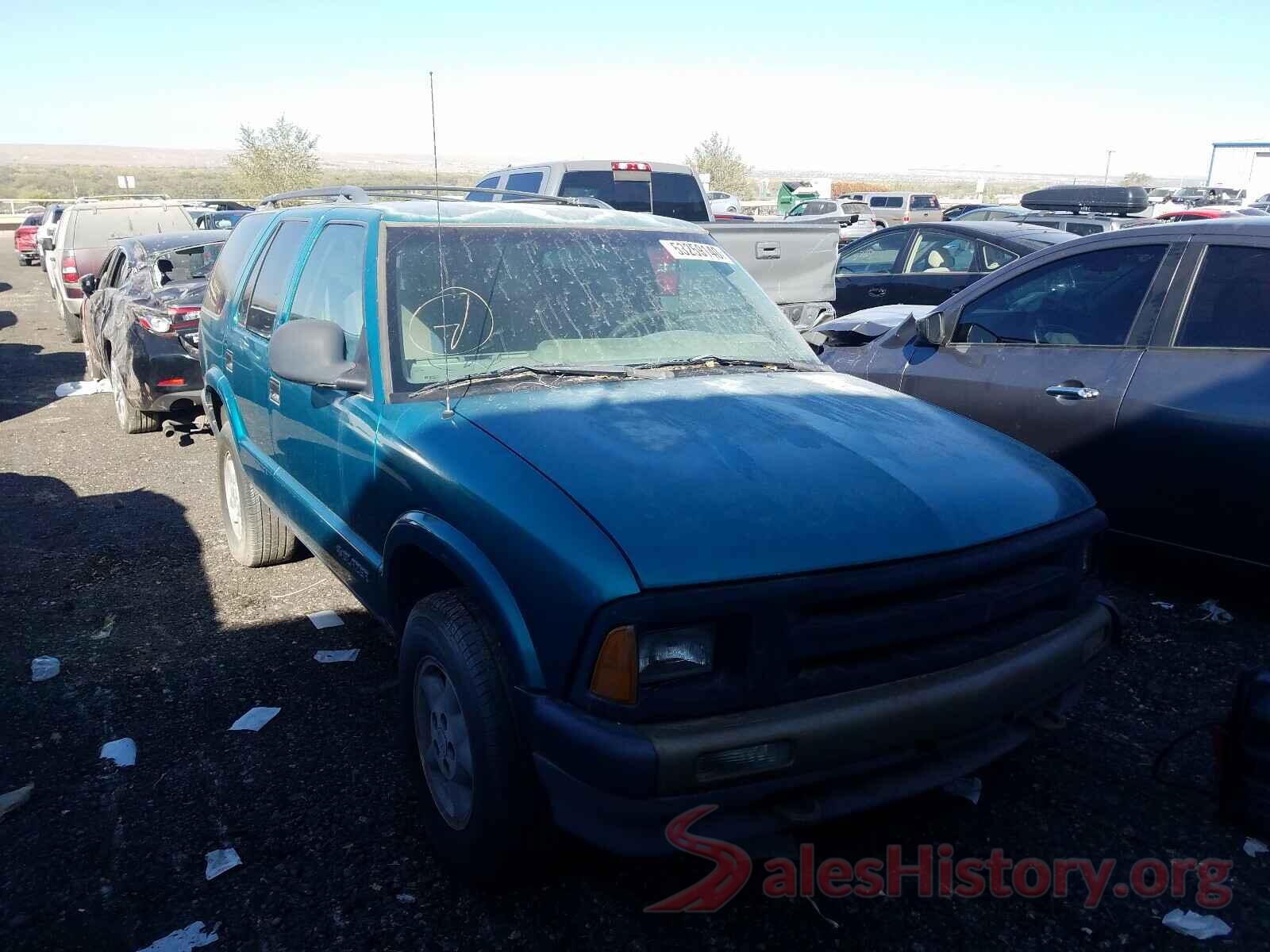 1GNDT13W2T2287582 1996 CHEVROLET BLAZER