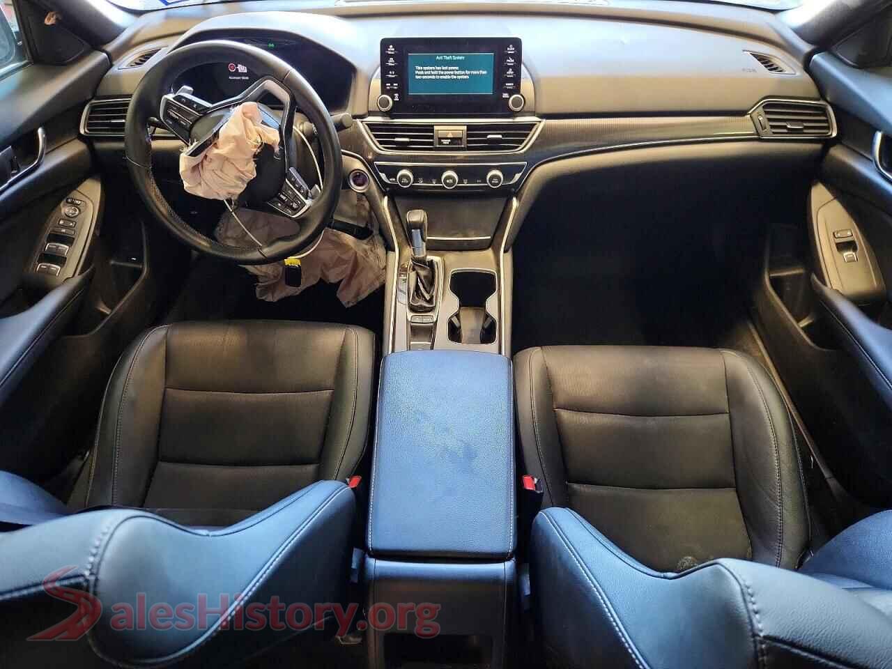 2020 HONDA ACCORD VIN 1HGCV1F35LA152717, interior dashboard