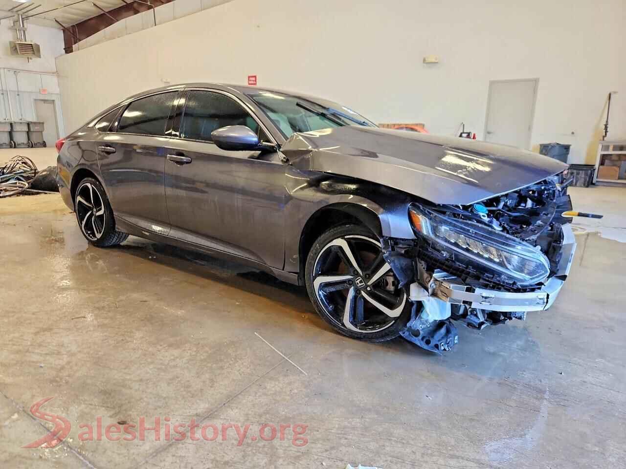 2020 HONDA ACCORD VIN 1HGCV1F35LA152717, rear 3/4 view