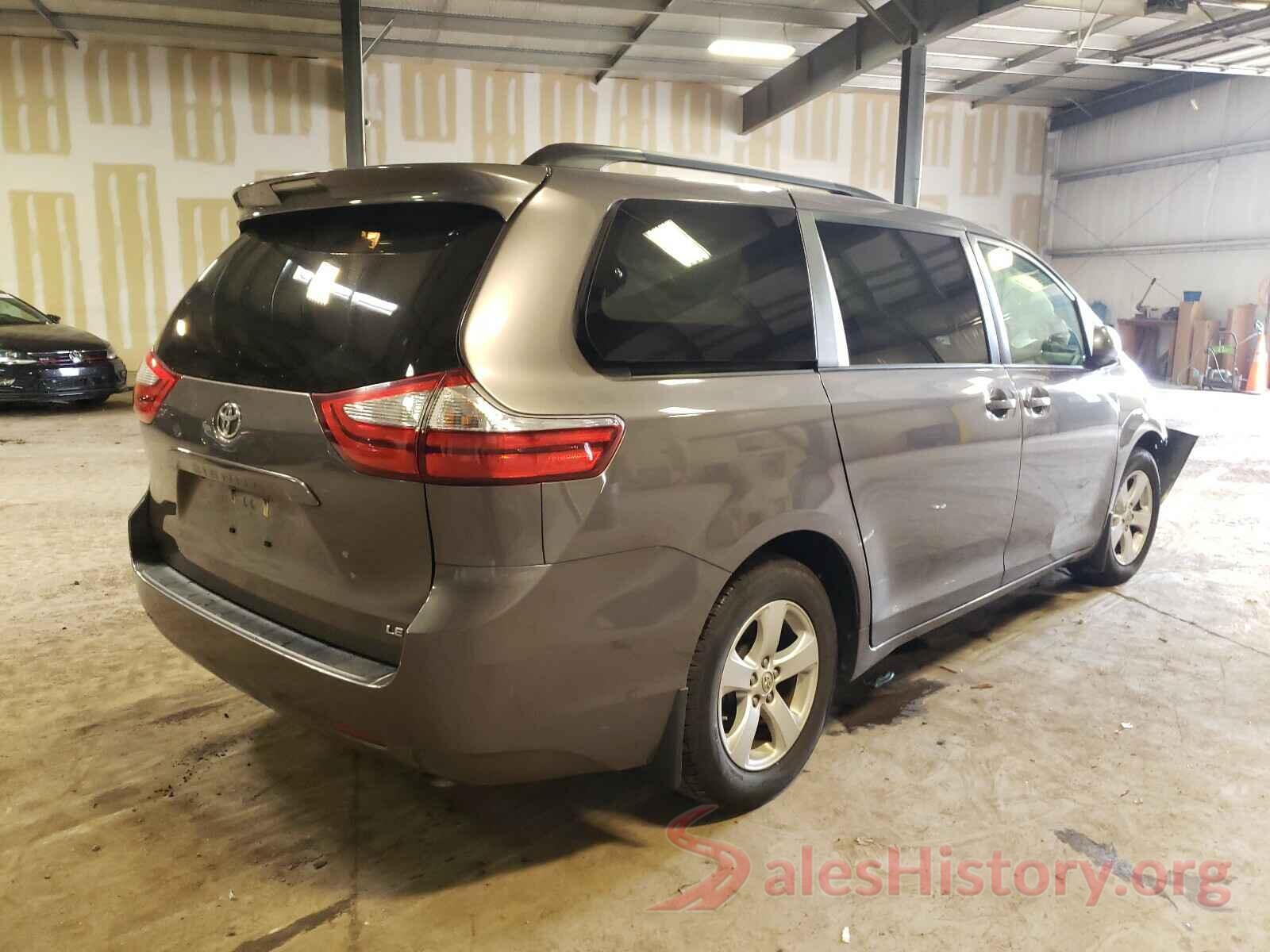 5TDKZ3DC1HS777591 2017 TOYOTA SIENNA