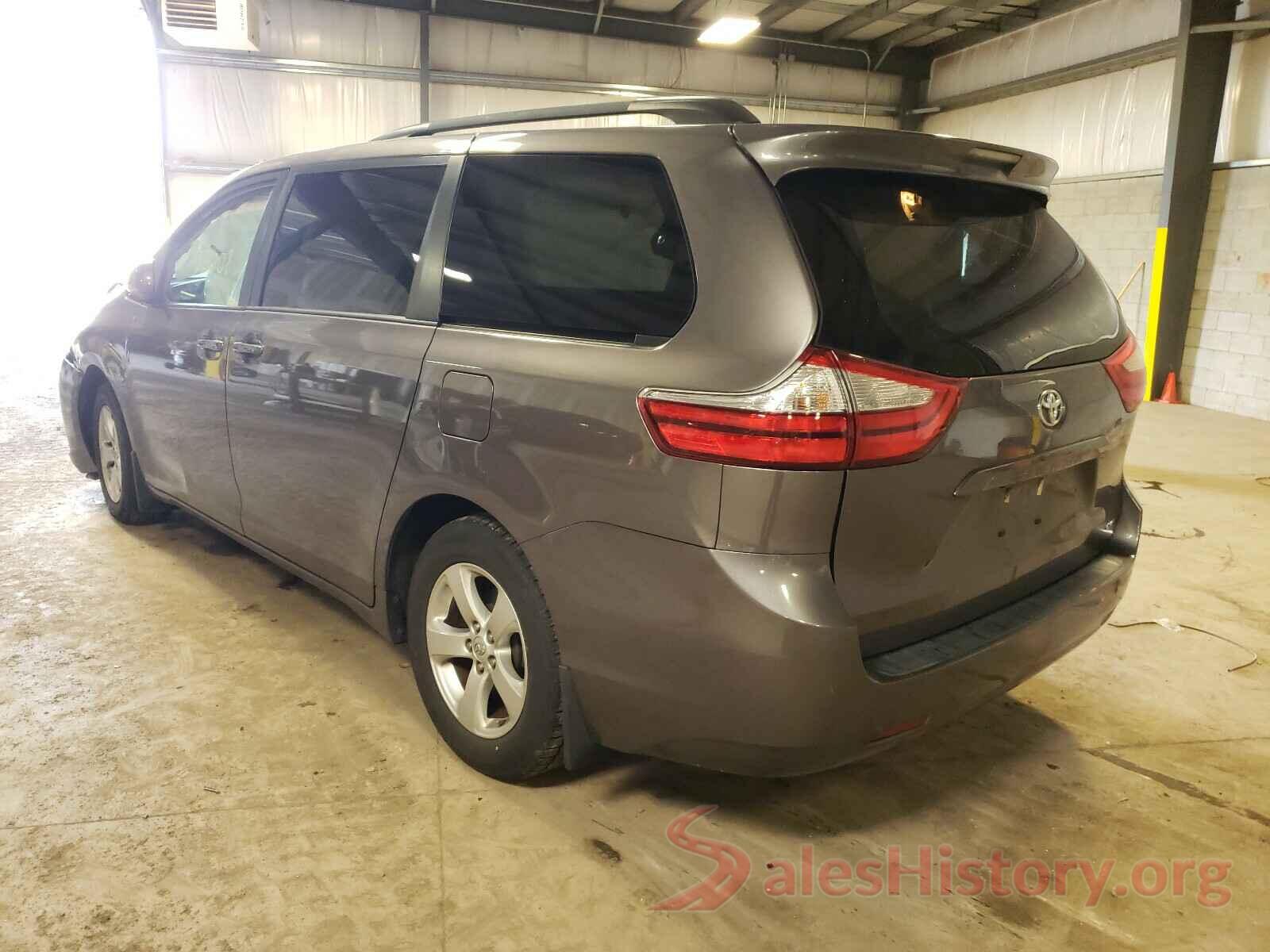 5TDKZ3DC1HS777591 2017 TOYOTA SIENNA