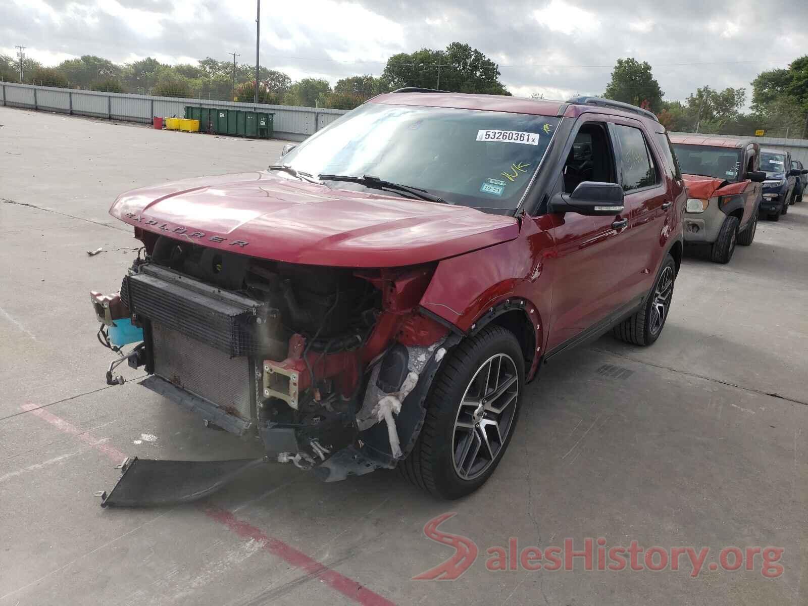 1FM5K8GT5GGC80445 2016 FORD EXPLORER