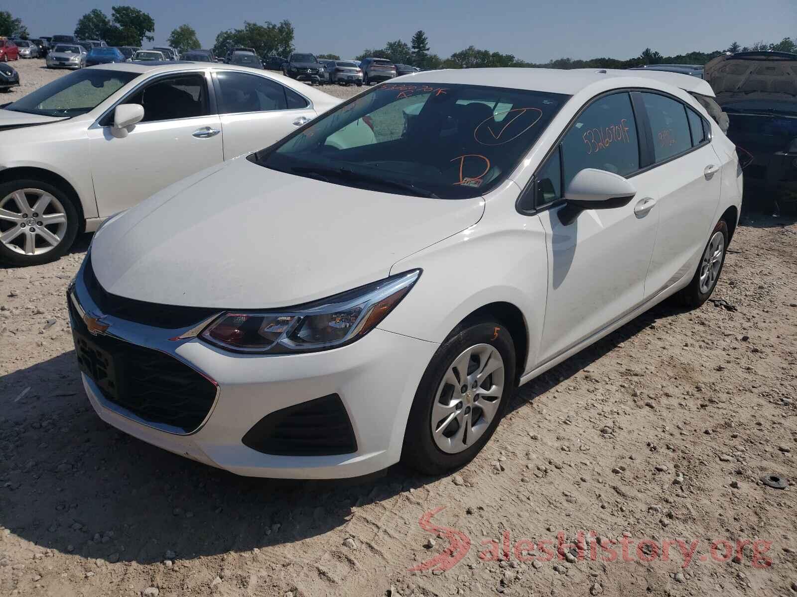 3G1BC6SM5KS582068 2019 CHEVROLET CRUZE